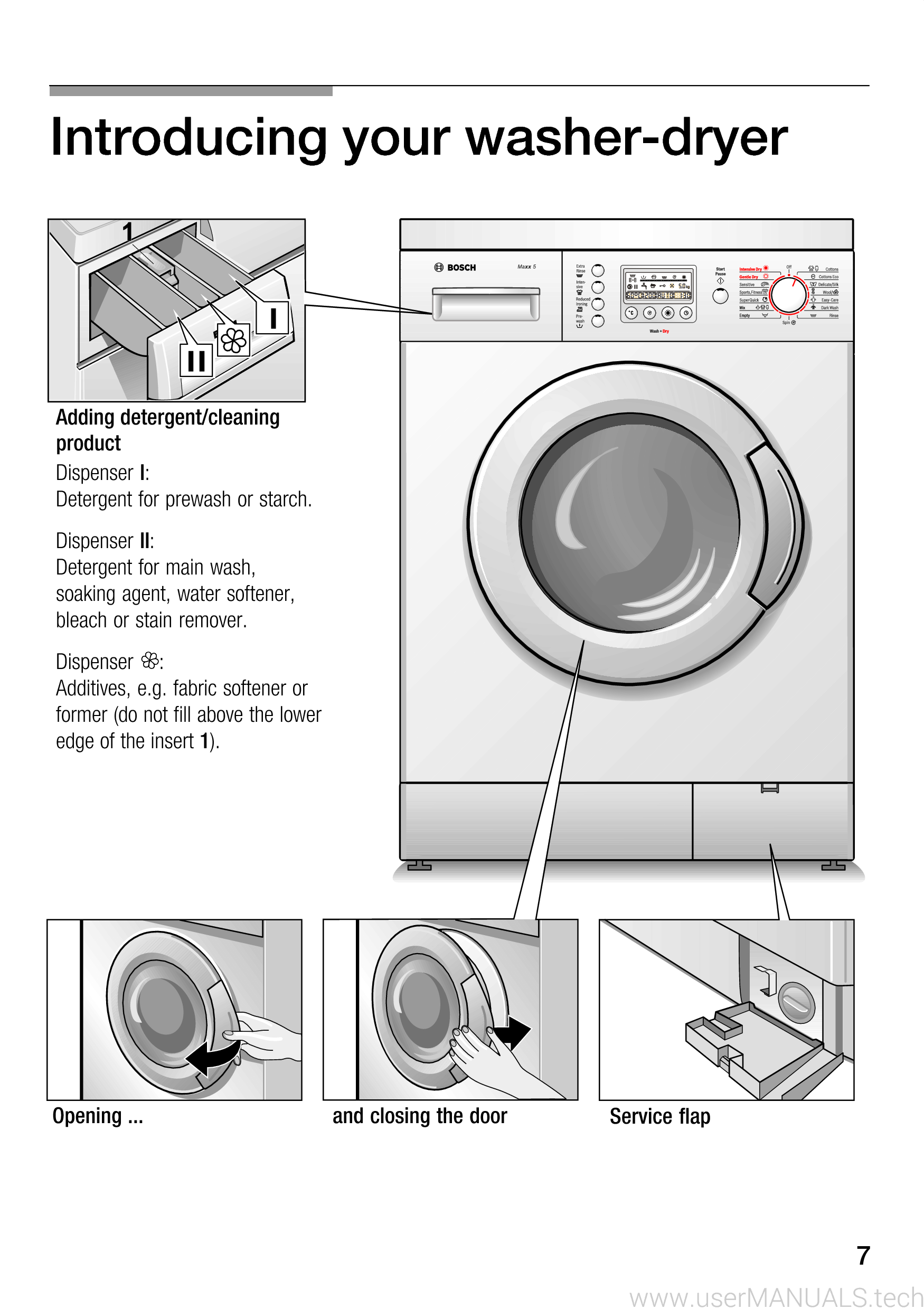 Bosch maxx 5 city edition как скинуть настройки