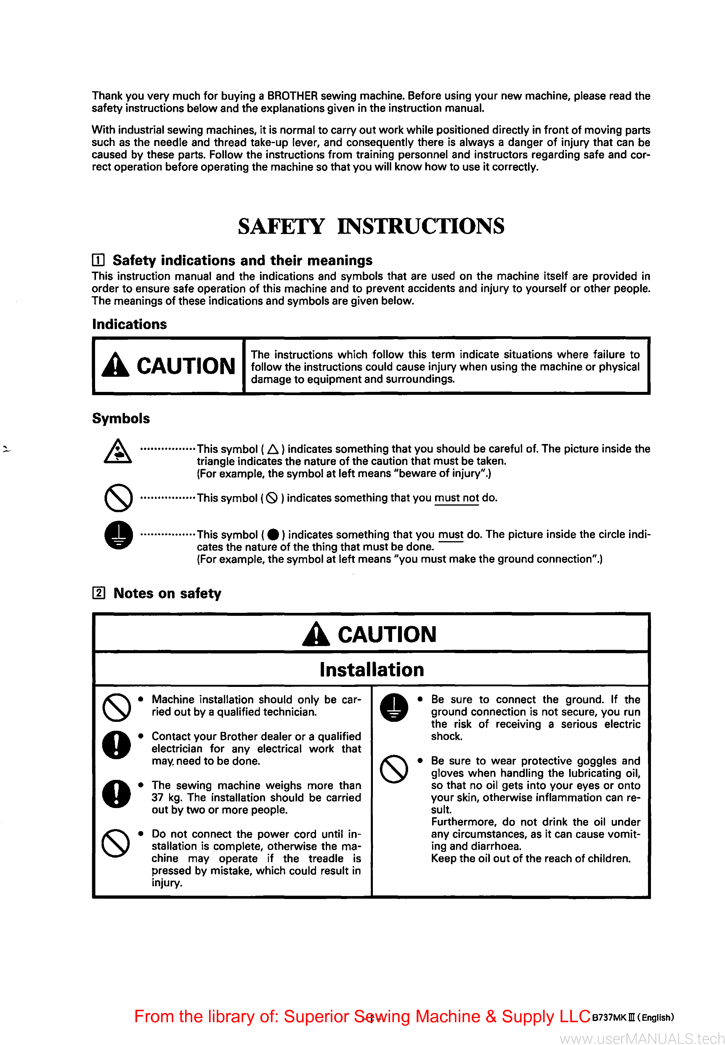 Brother Db2-b735-3 Instruction Manual