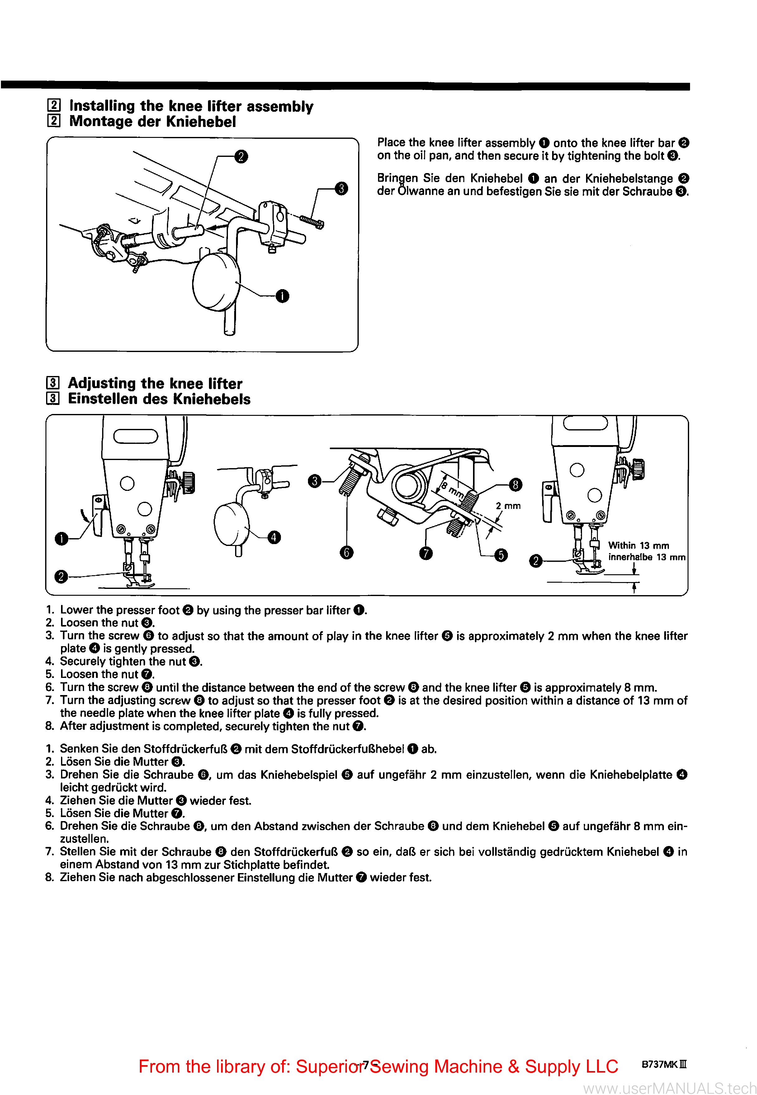 Brother Db2-b735-3 Instruction Manual, Page: 2