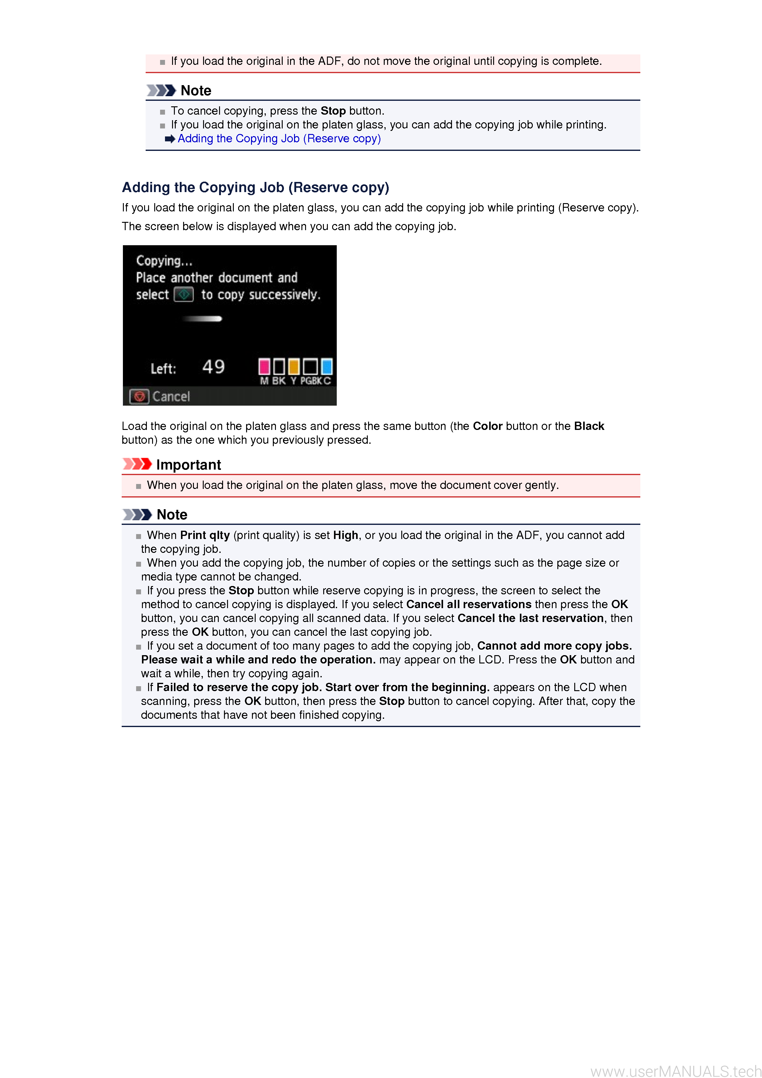 Canon Pixma Mx922 User Guide, Page 18