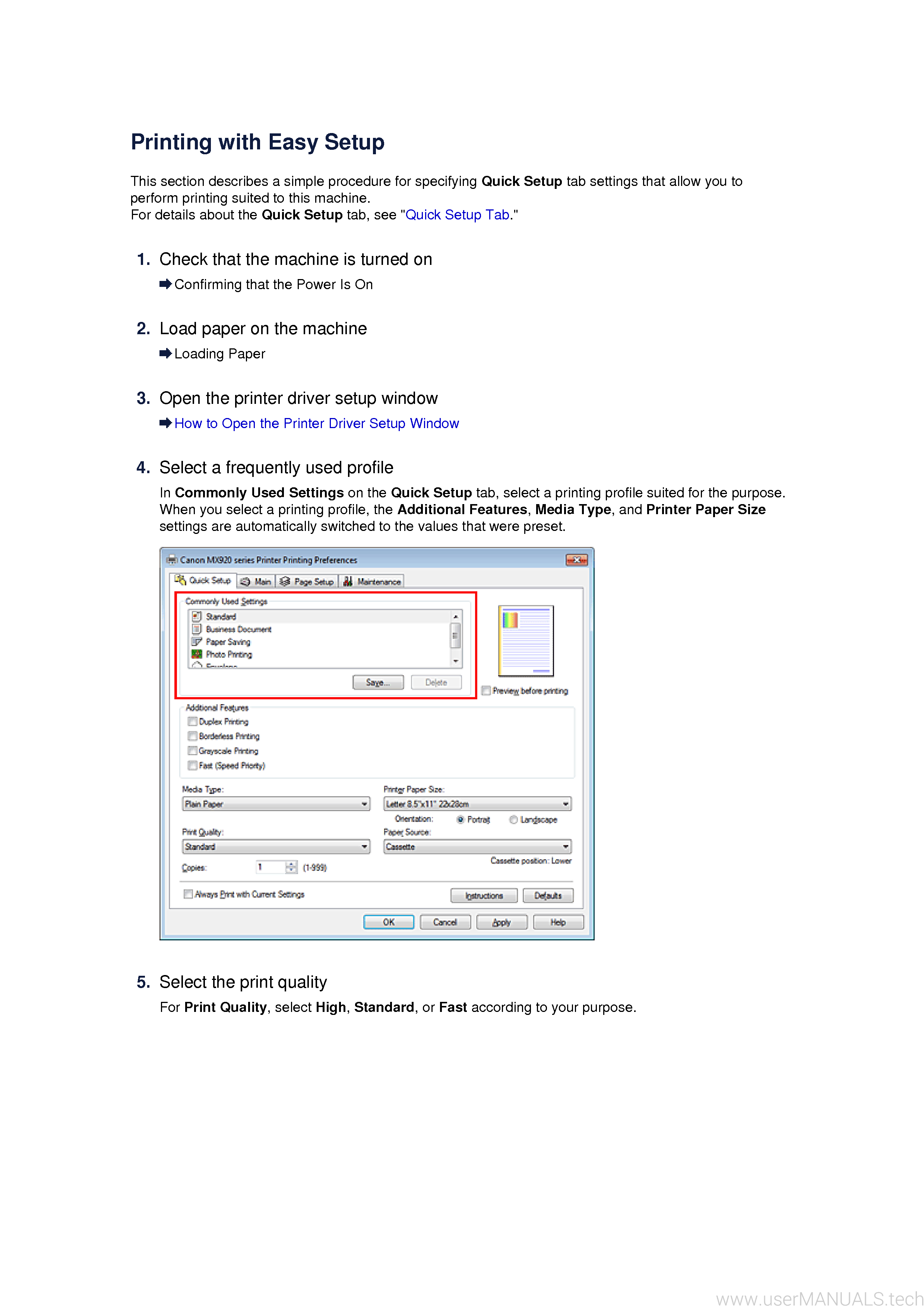 Canon Pixma Mx922 User Guide