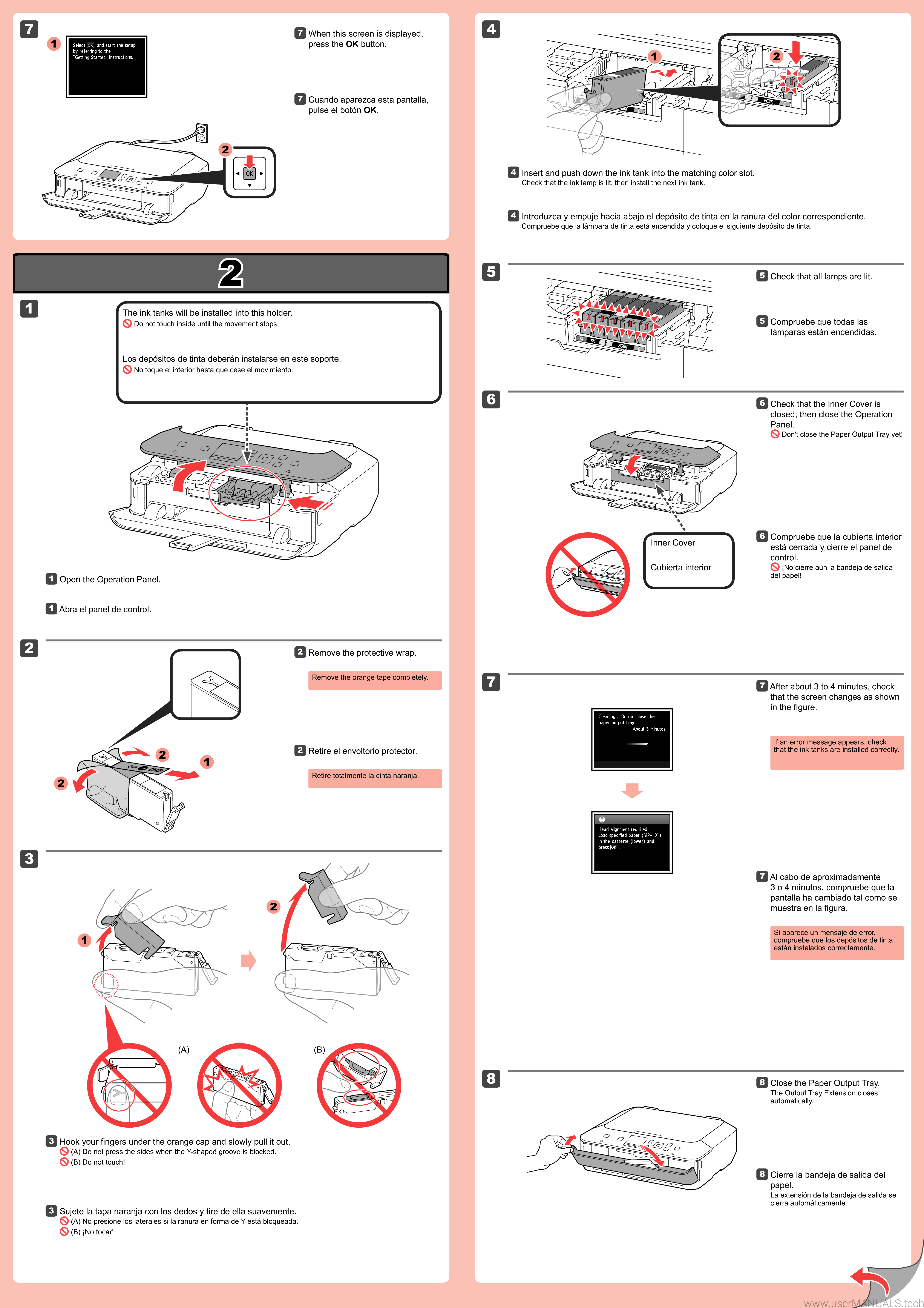 Canon printer PIXMA MG5420 User Manual