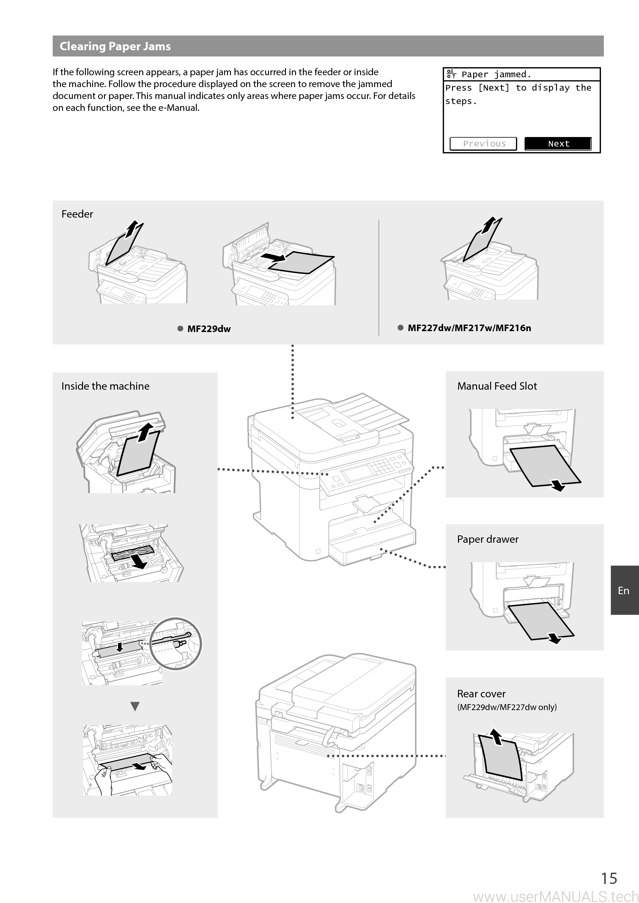 Canon printer imageCLASS MF217w User Manual, Page: 2