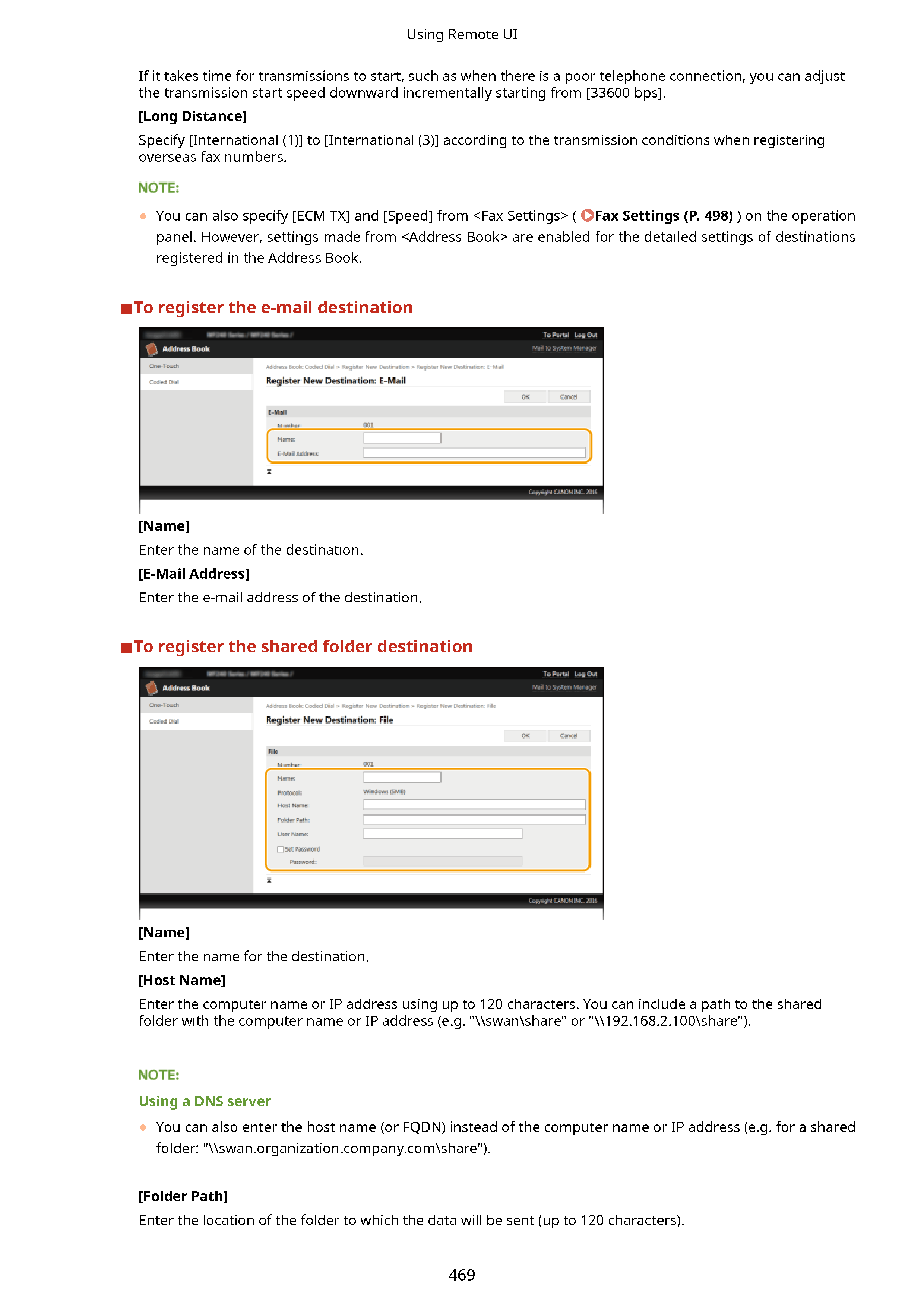 Canon printer imageCLASS MF247dw User Manual, Page: 48