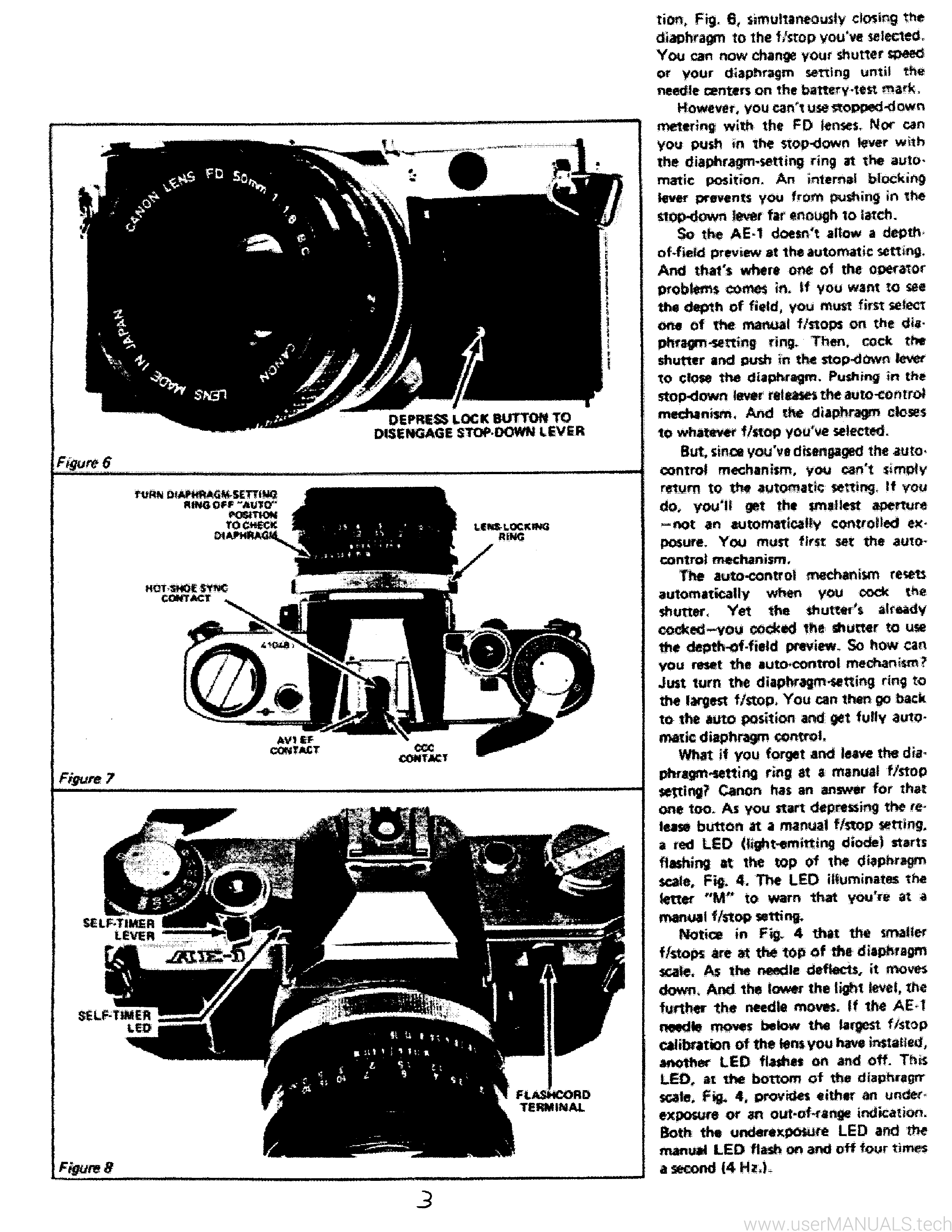 Canon Ae1 Service Manual