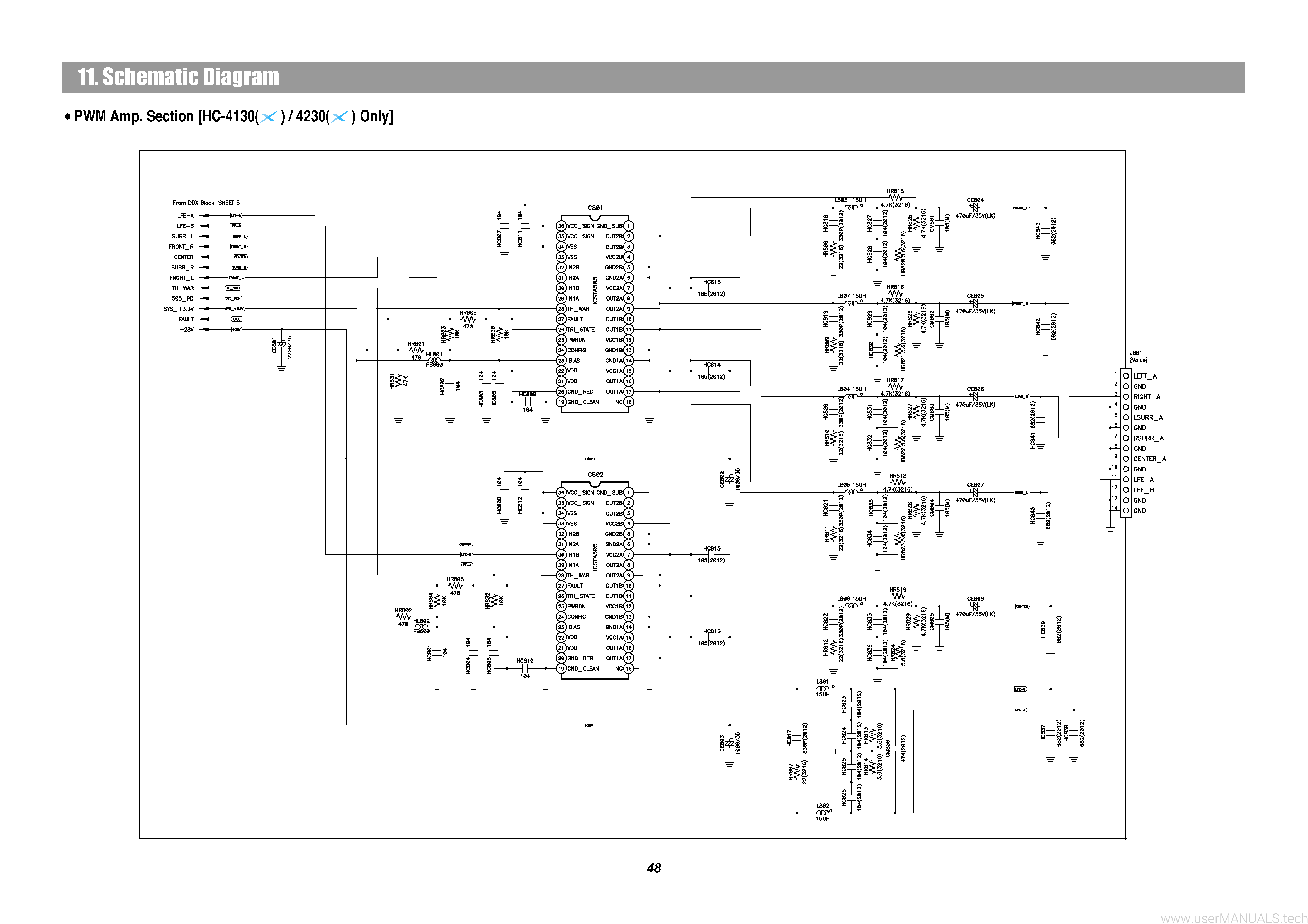 Daewoo hc 4260x схема