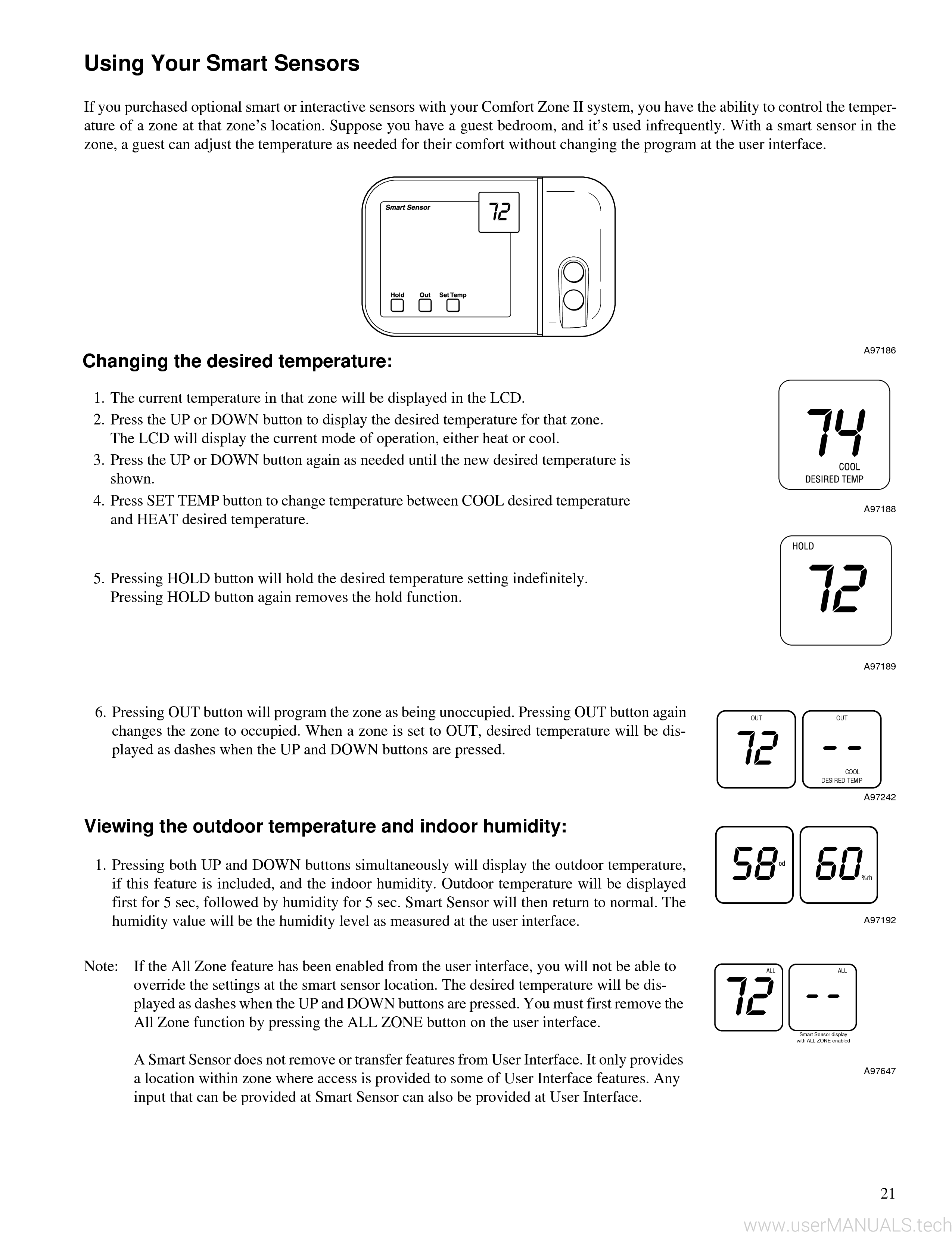 Carrier Thermostat Comfort Zone 2 Manual, Page: 3