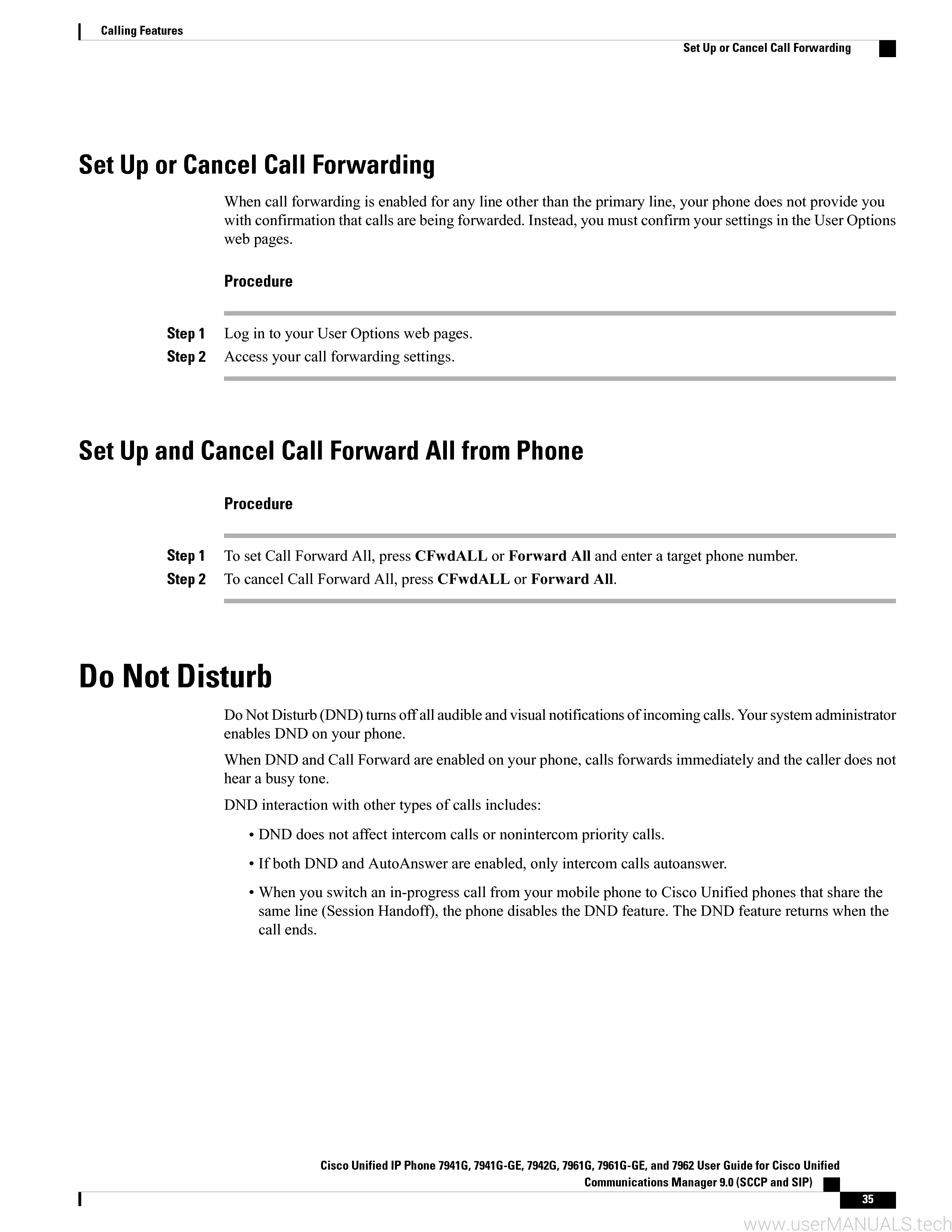 Cisco 7942 User Guide, Page: 6