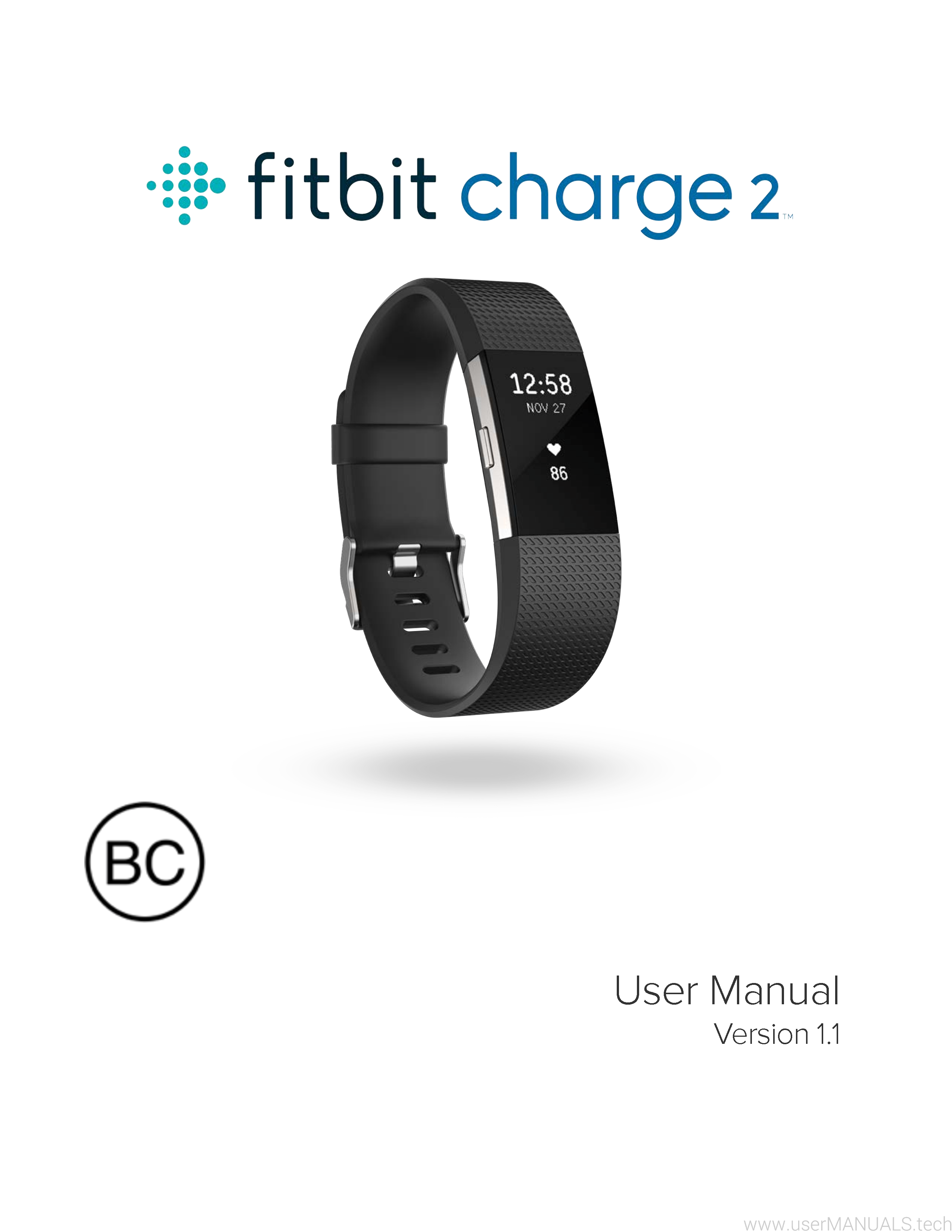 Manual For Fitbit Charge 2