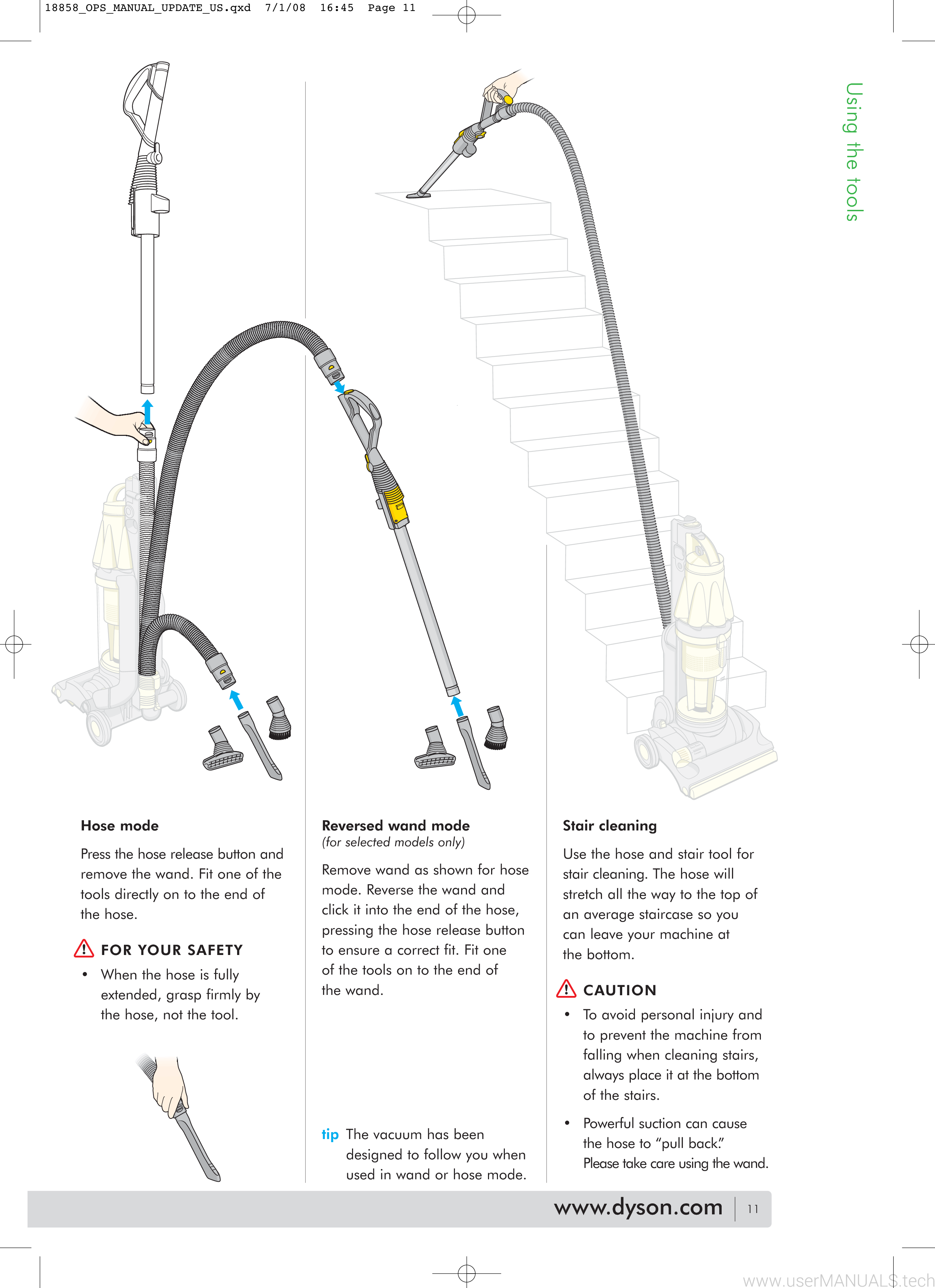 Dyson Root Cyclone 8 Manual, Page 2