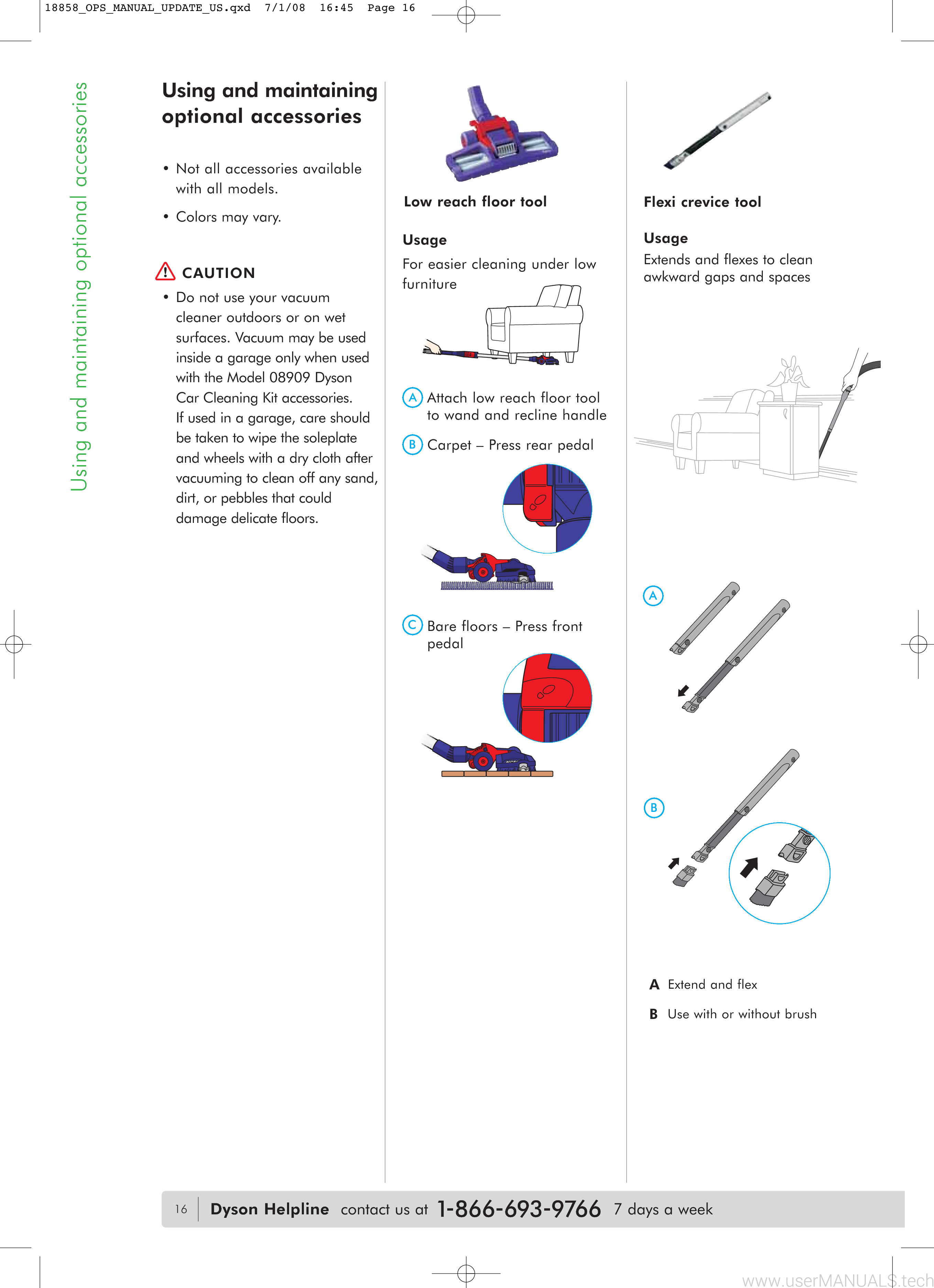 Dyson Root Cyclone 8 Manual, Page 2