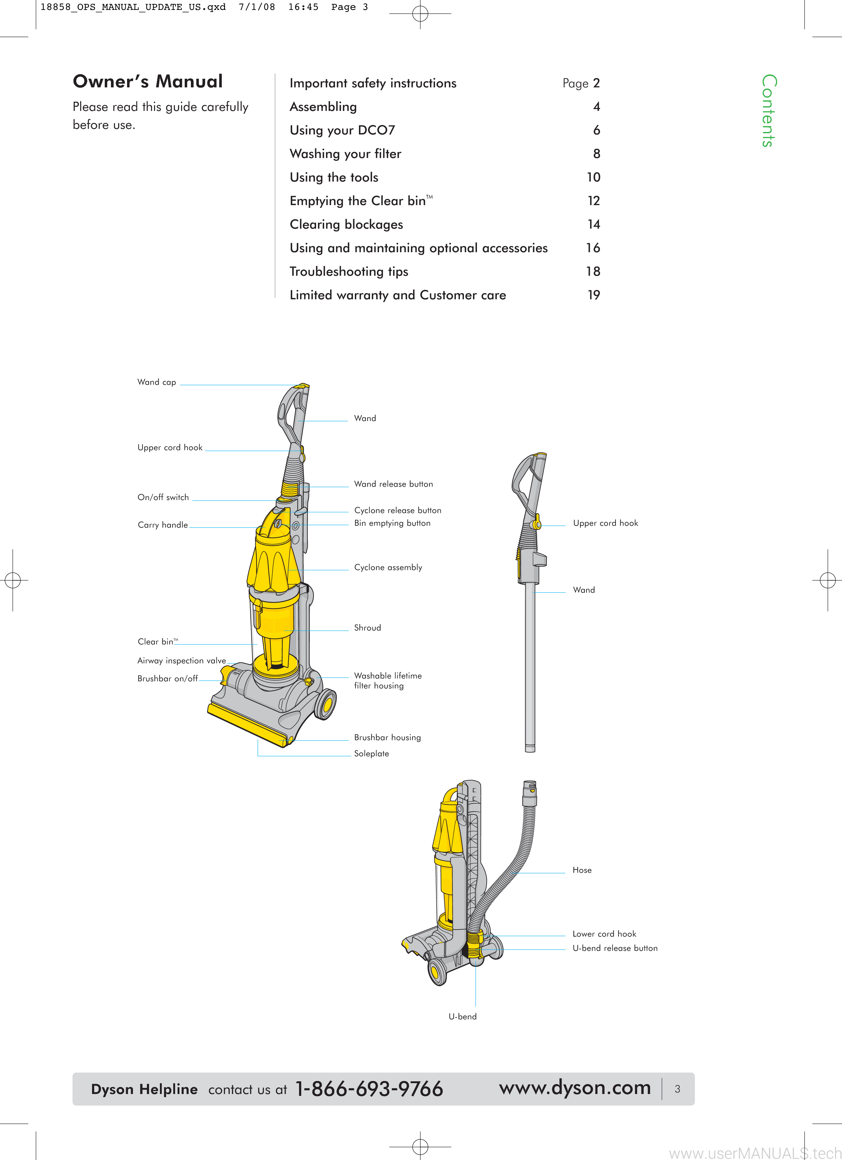 Dyson Root Cyclone 8 Manual