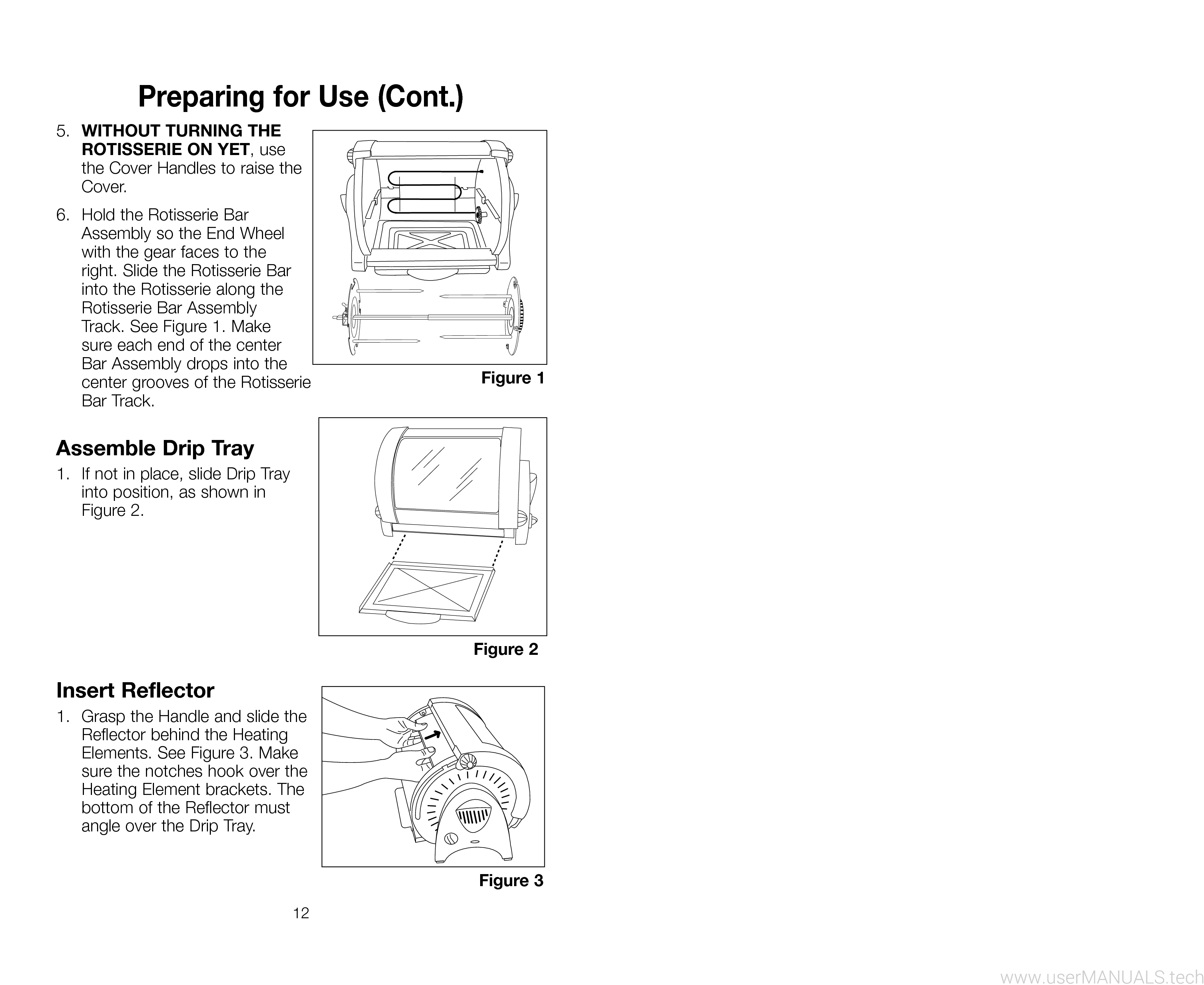 George Foreman Baby George Rotisserie GR59A User Manual, Page: 2