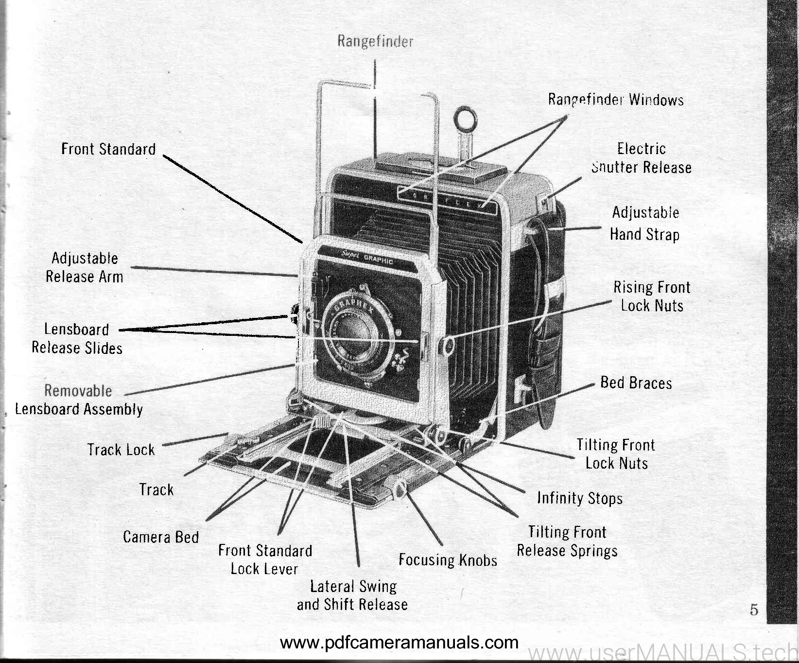 Graflex Super Speed And Super Graphic Cameras Manual