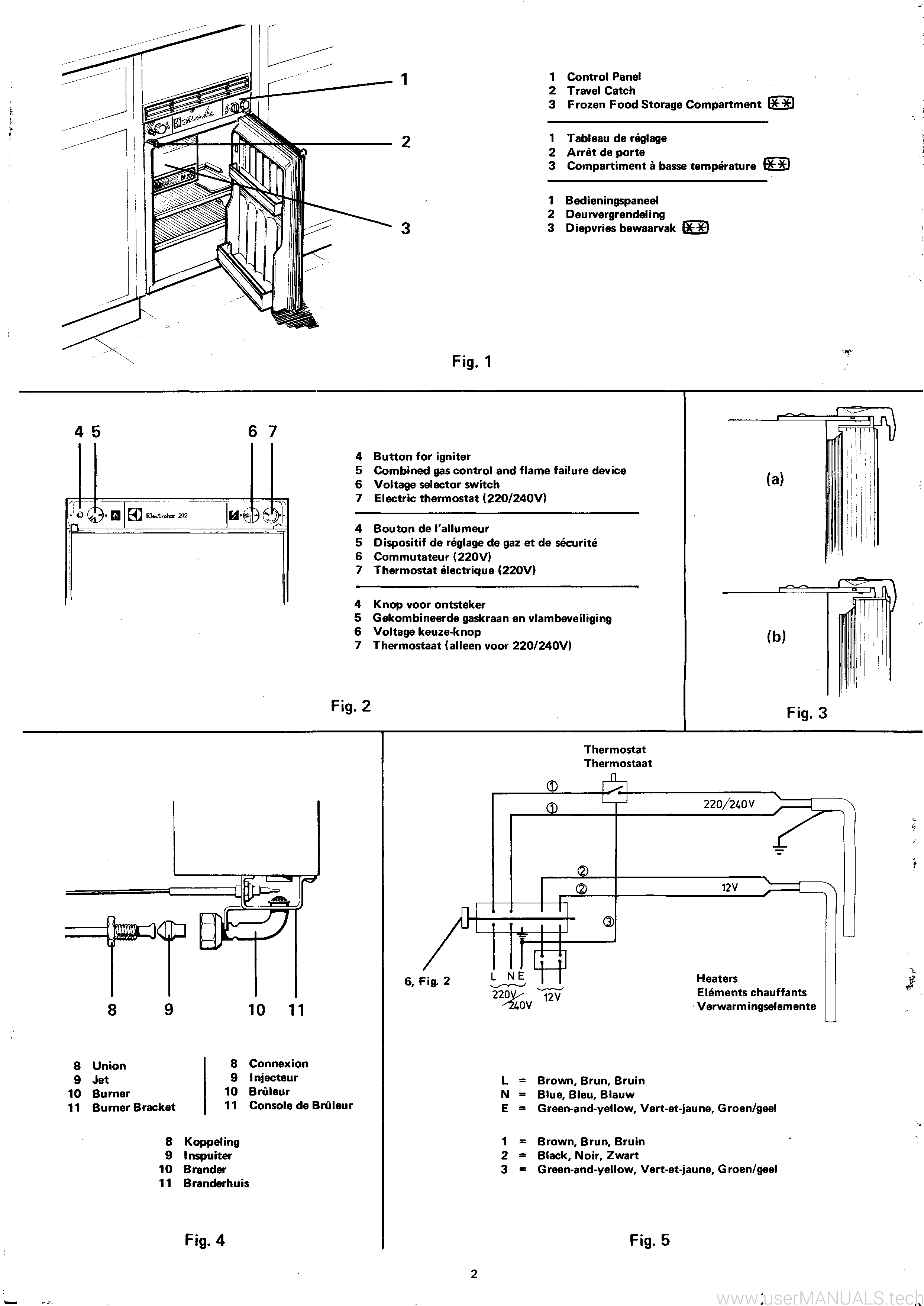 primus 3 way fridge manuals