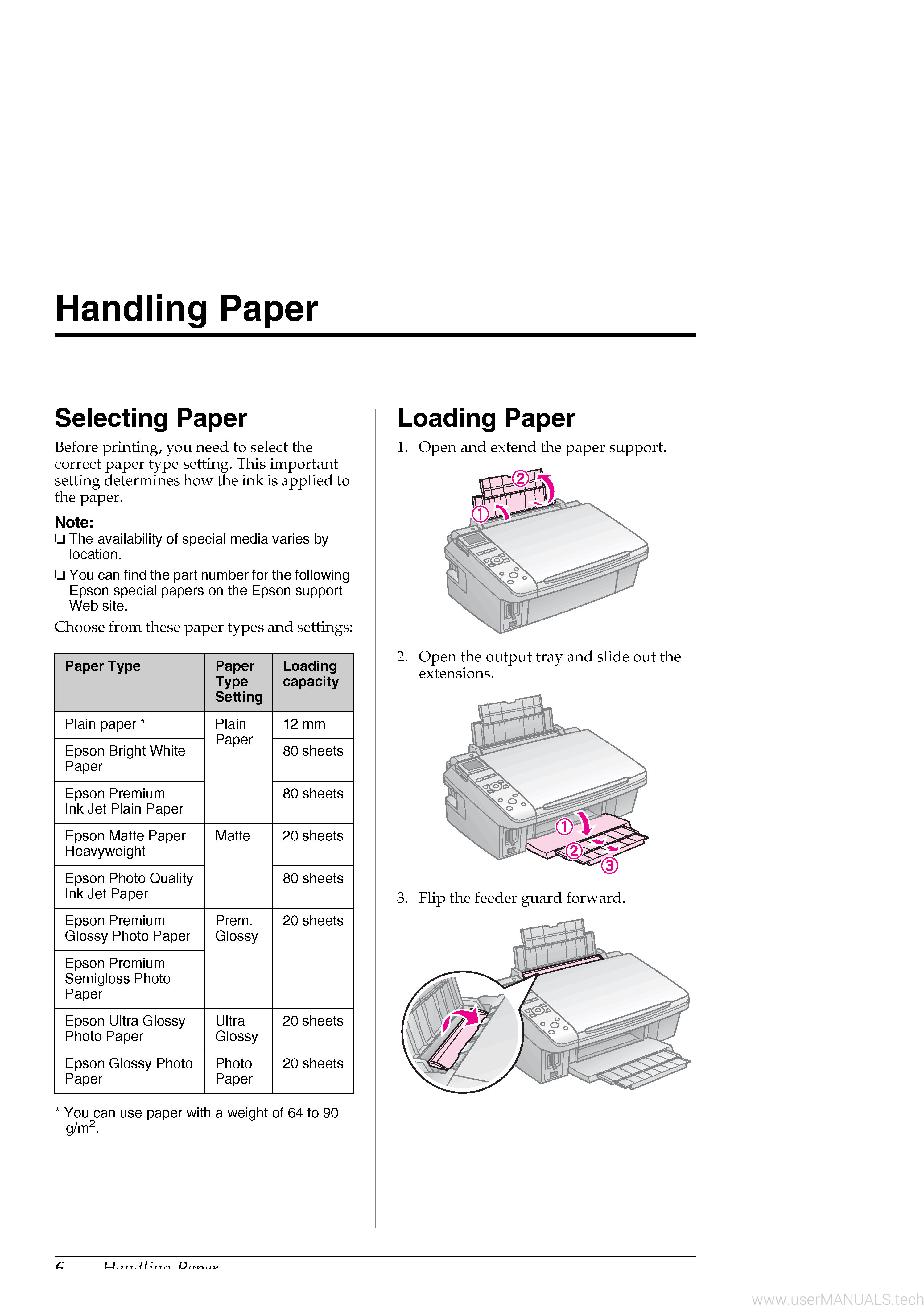 Epson Stylus Dx8400 User Manual 9676