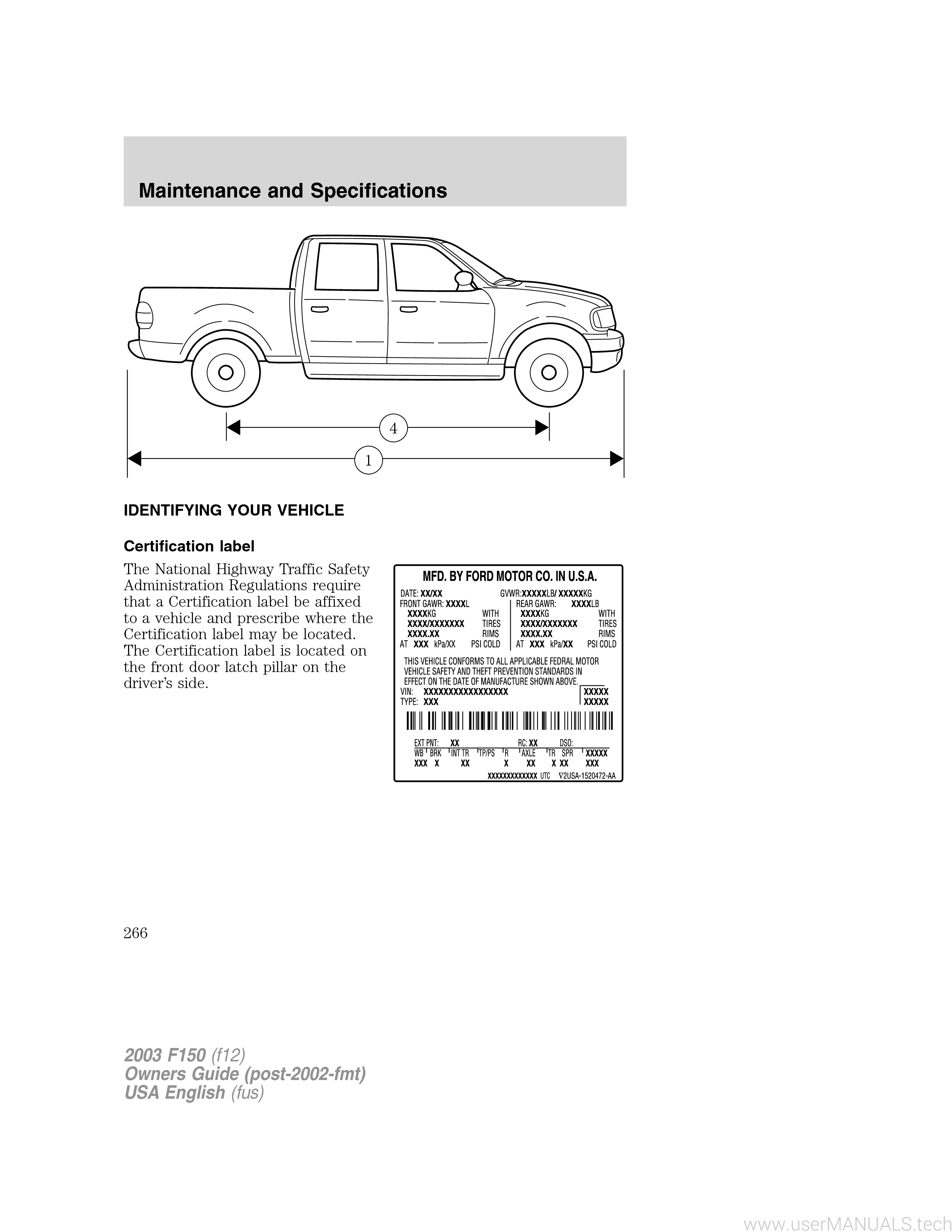 Ford F150 2003 Owners Manual, Page: 27