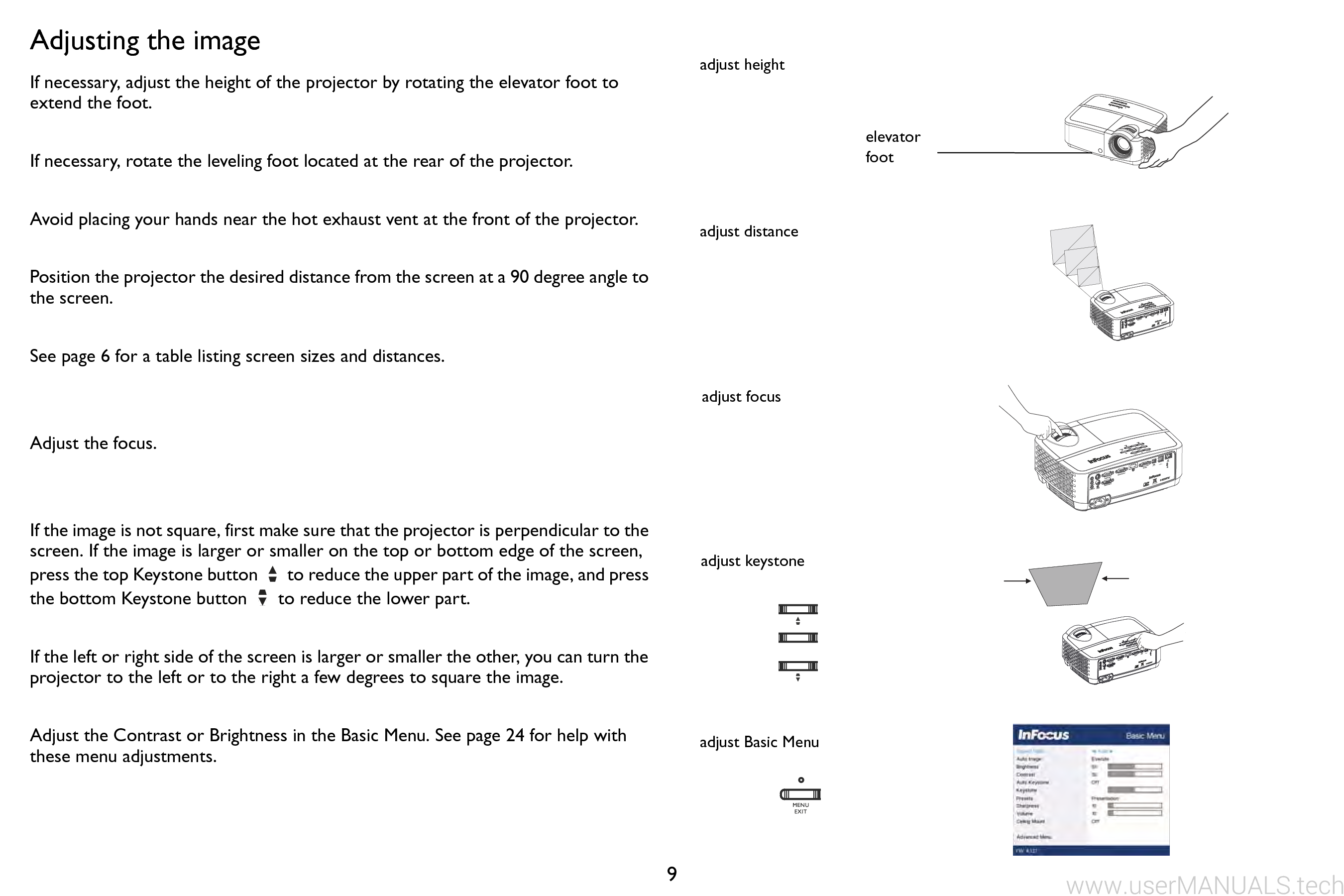 InFocus Projector IN2126x User Manual