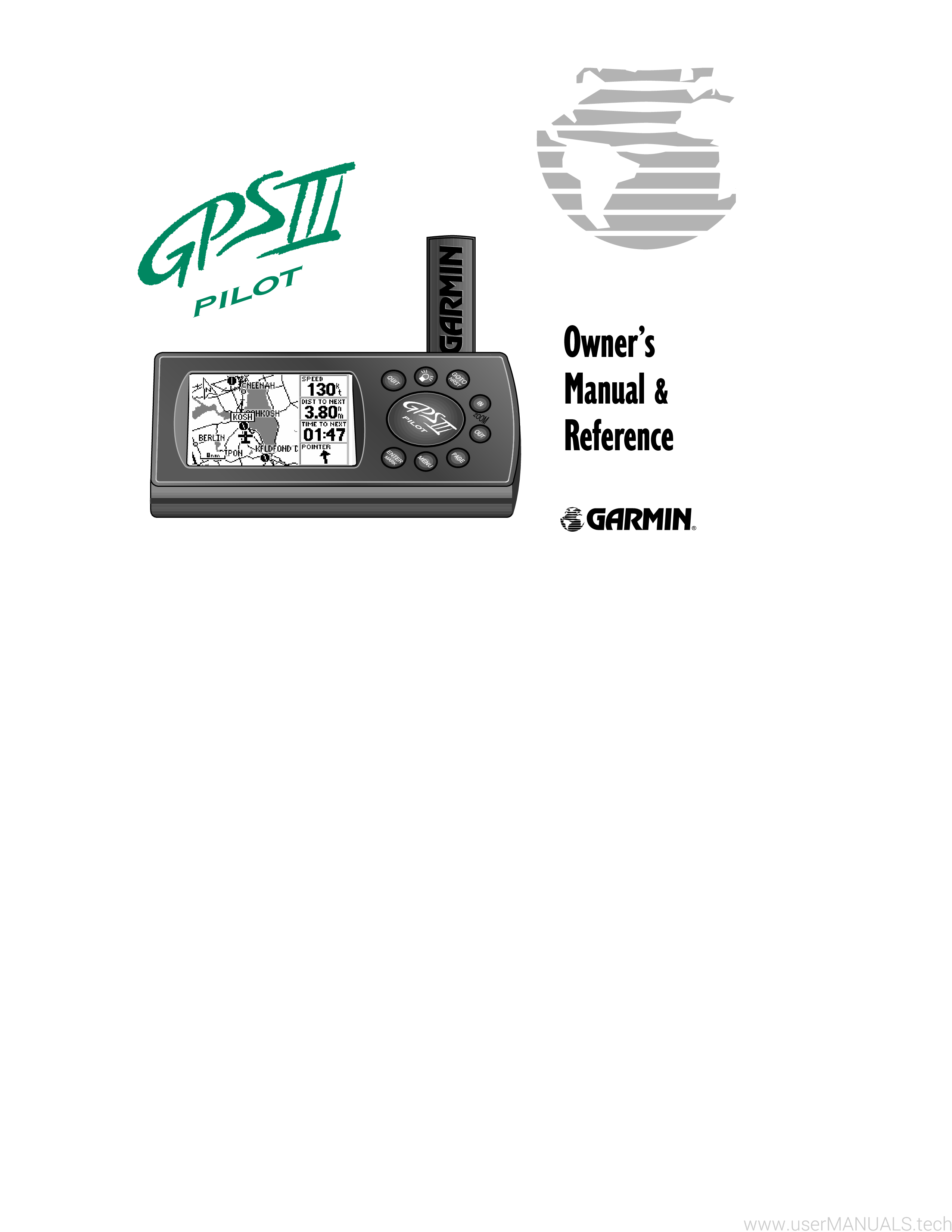 Garmin Pilot 3 Manual