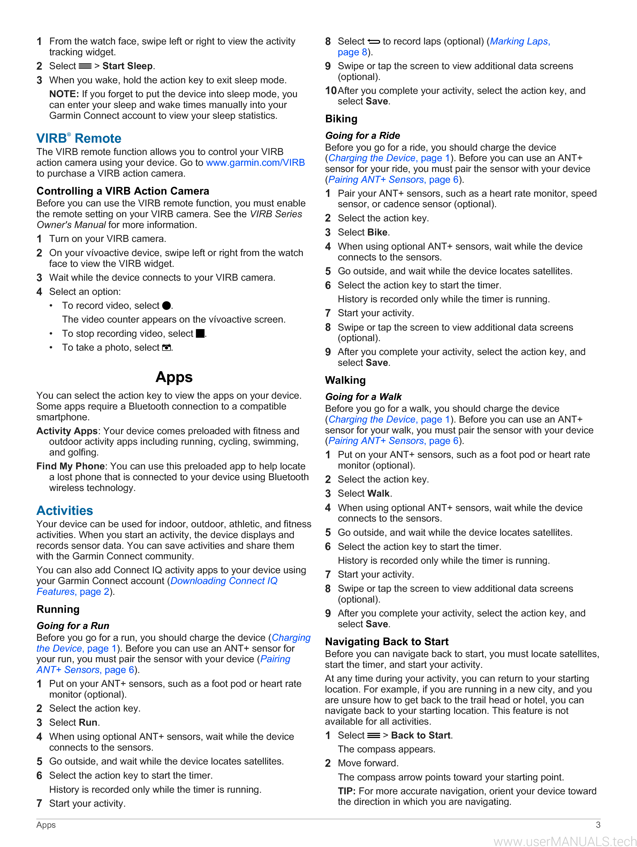 garmin vivoactive 3 music user manual pdf