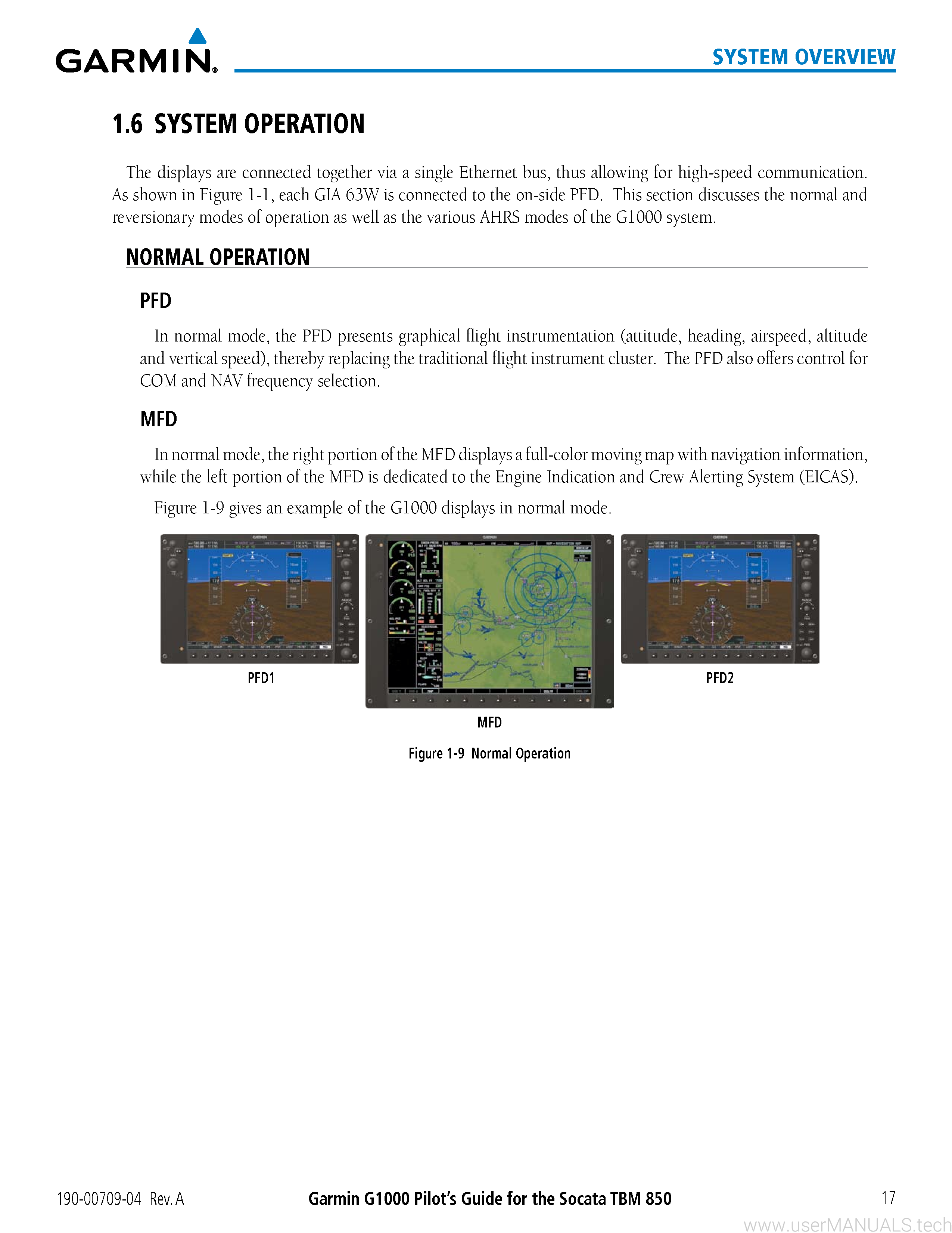 garmin g1000 manual