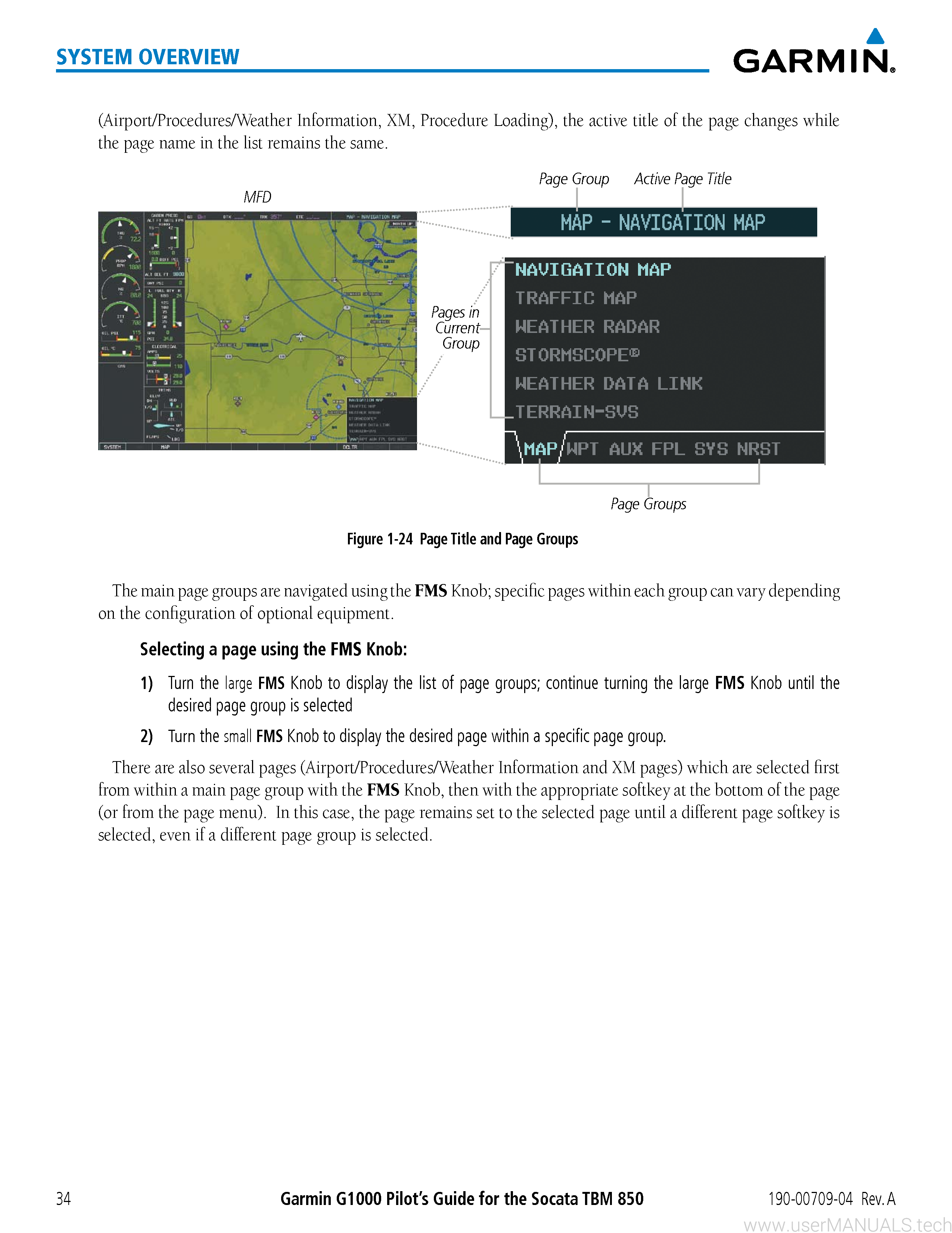 garmin g1000 manual