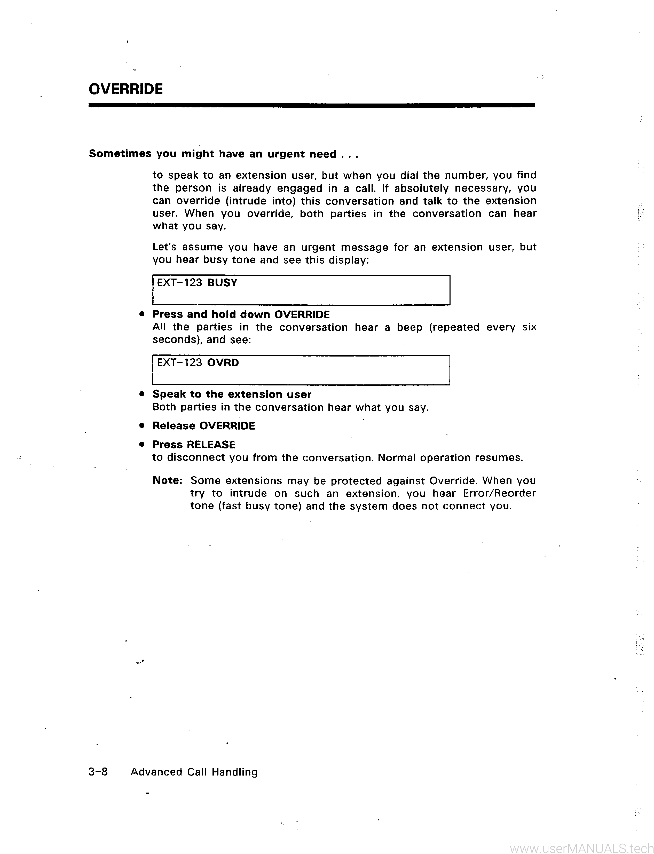 Mitel Sx-50 ATTENDANT CONSOLE USER GUIDE , Page: 5