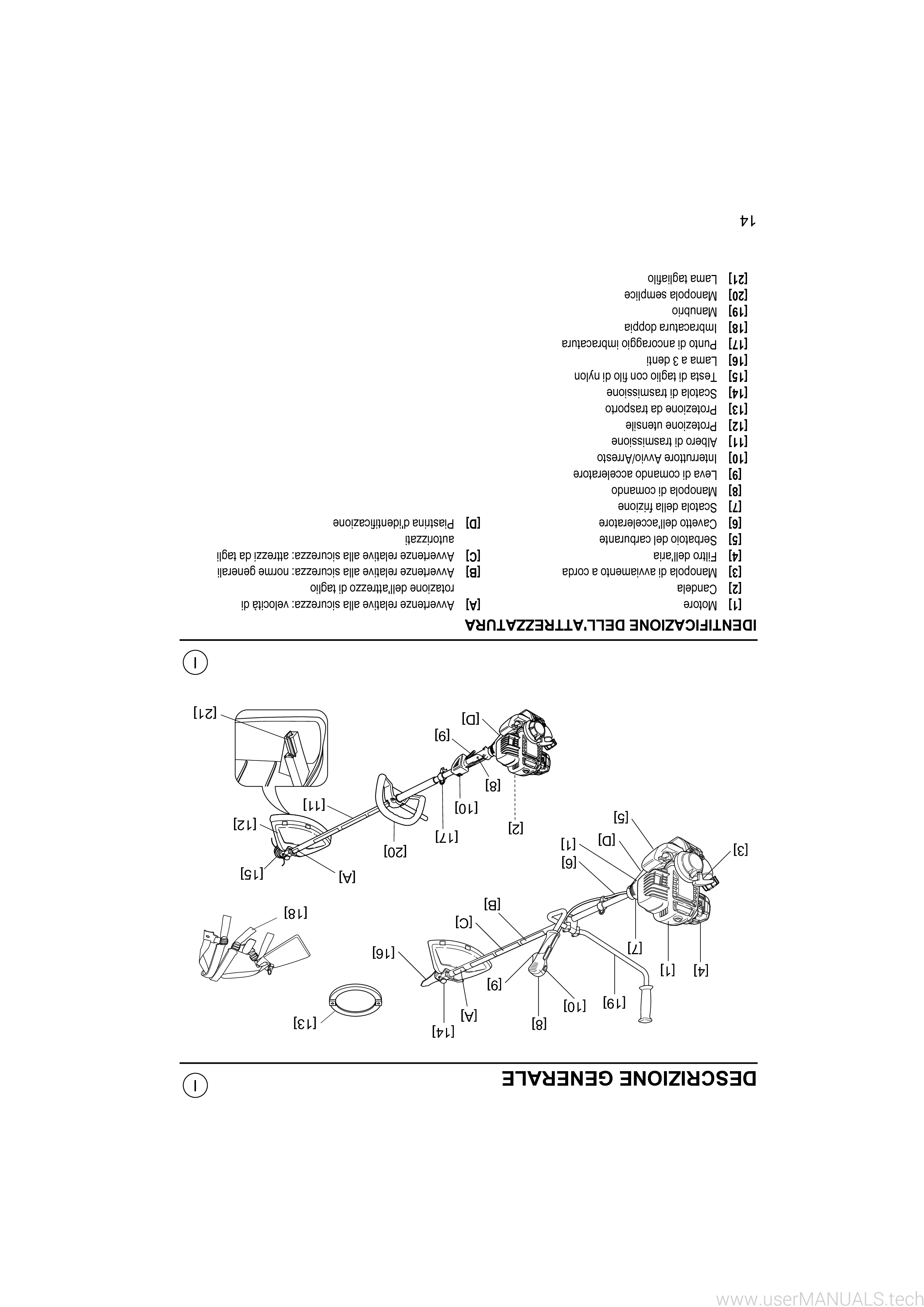 Honda Brush Cutter Umk425e Umk435e Instruction Manual Page 12