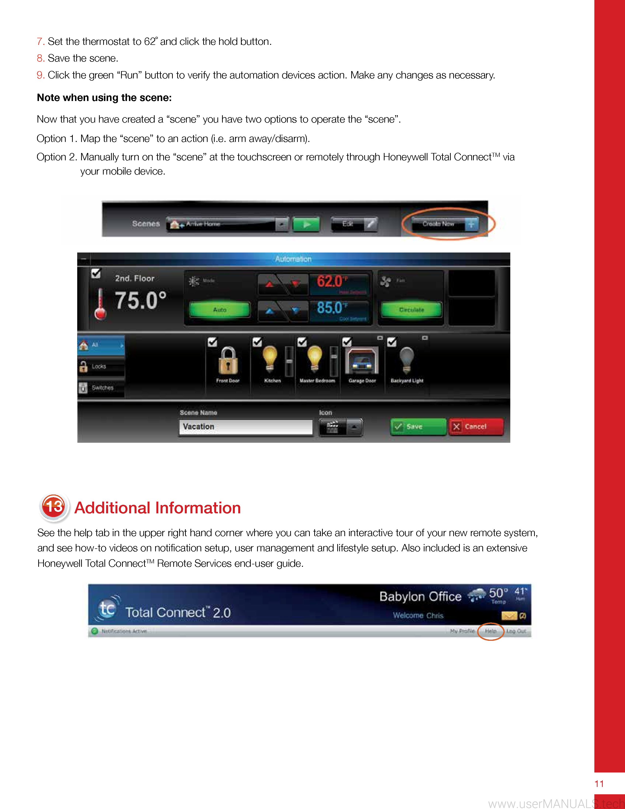 Honeywell Total Connect 2 Manual, Page 2