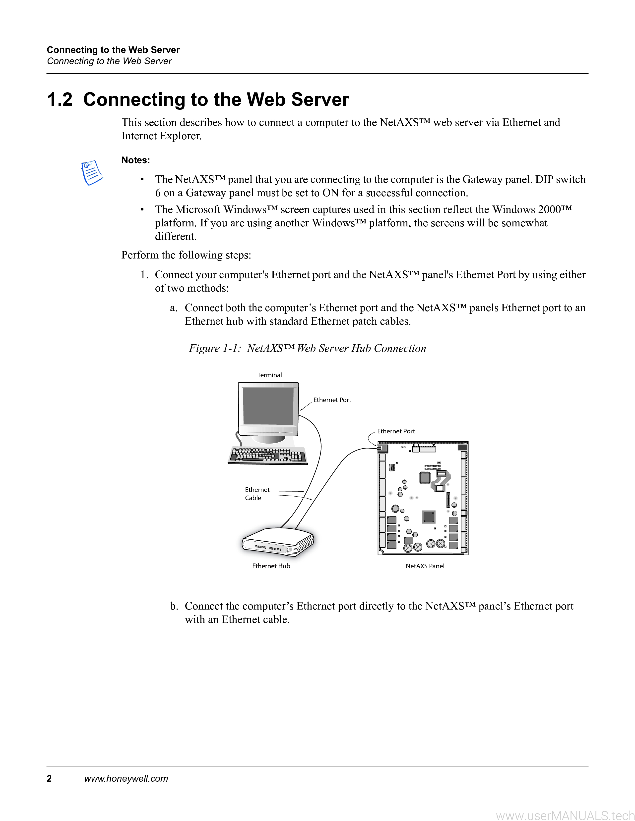 Honeywell Netaxs 4 Manual, Page: 2