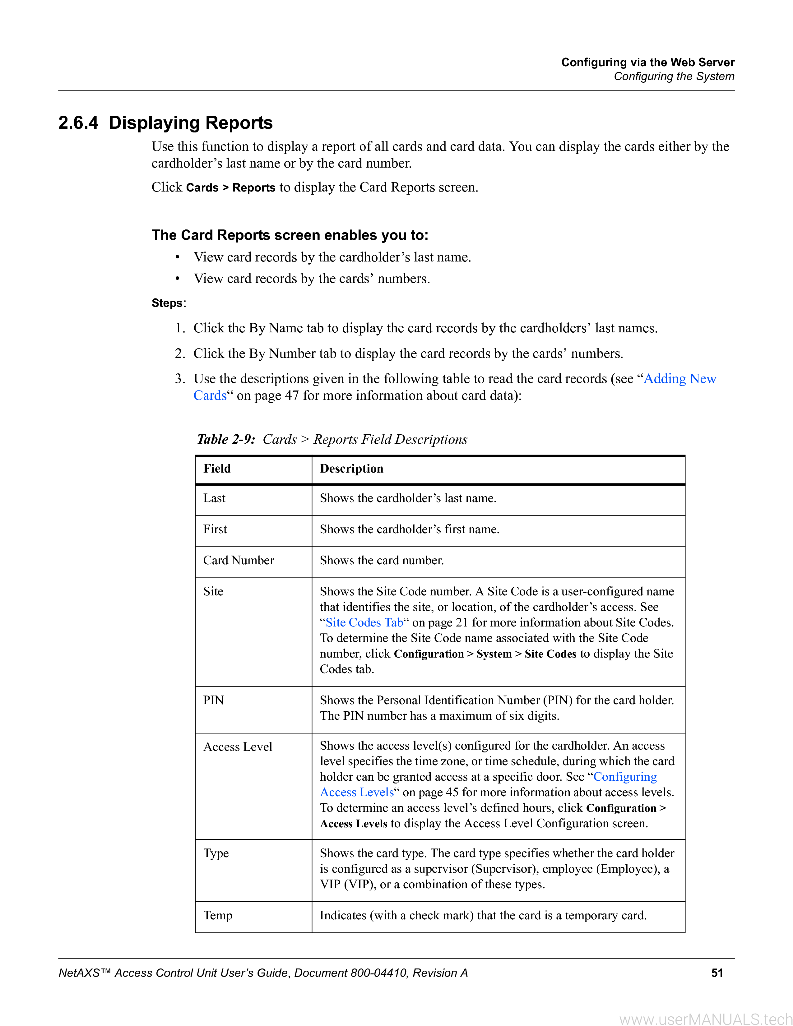 Honeywell Netaxs 4 Manual, Page: 7