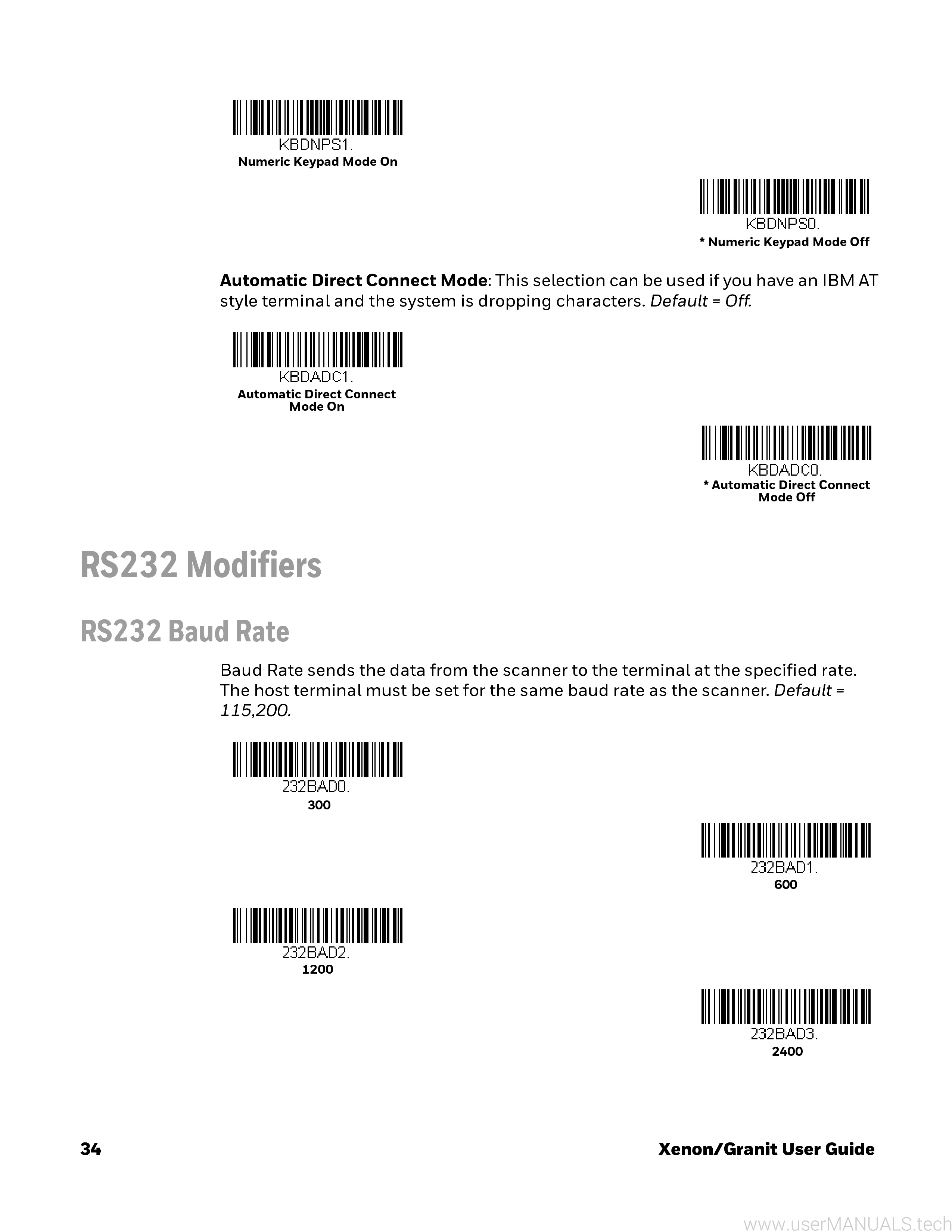Honeywell 1900gsr 2 User Manual, Page 6