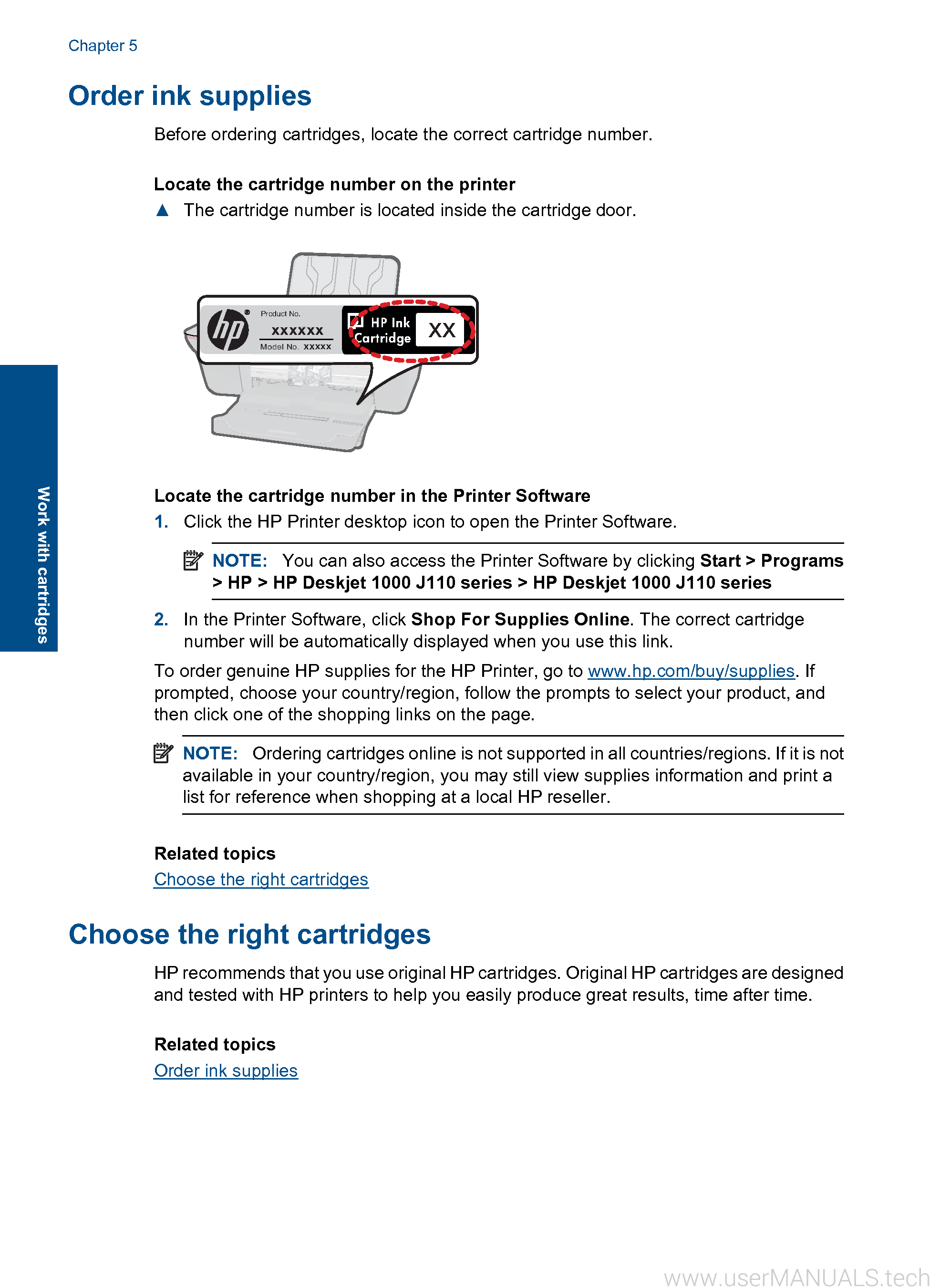 Hp deskjet 1000 ошибка картриджа