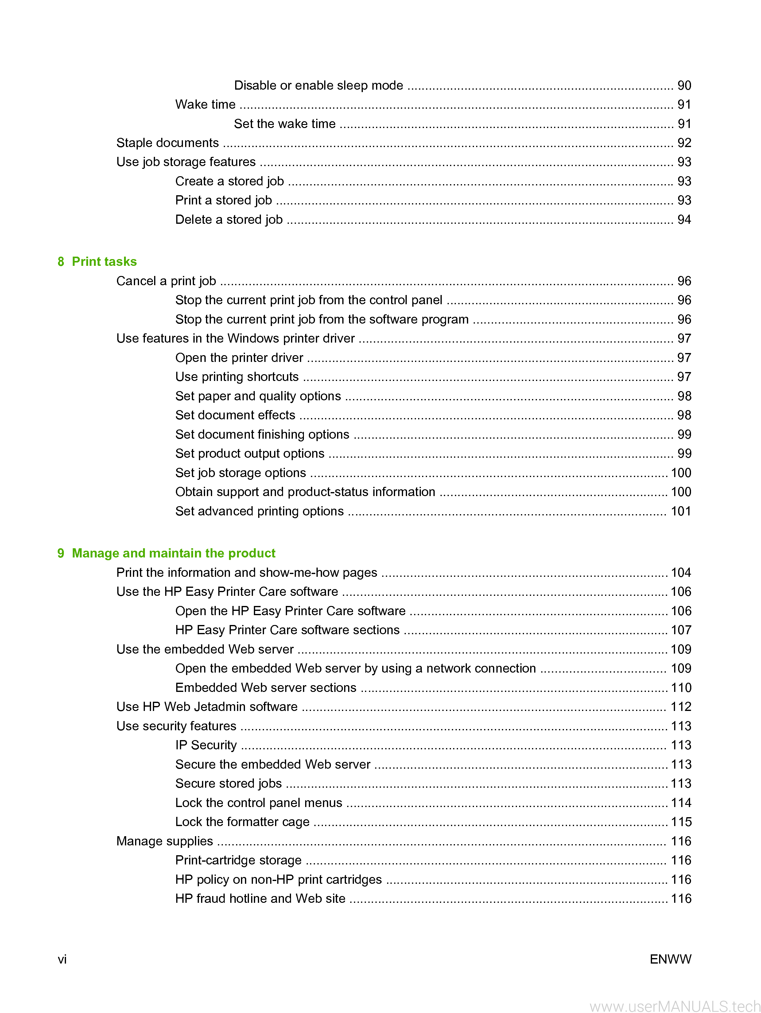 hp laserjet p4015n user manual