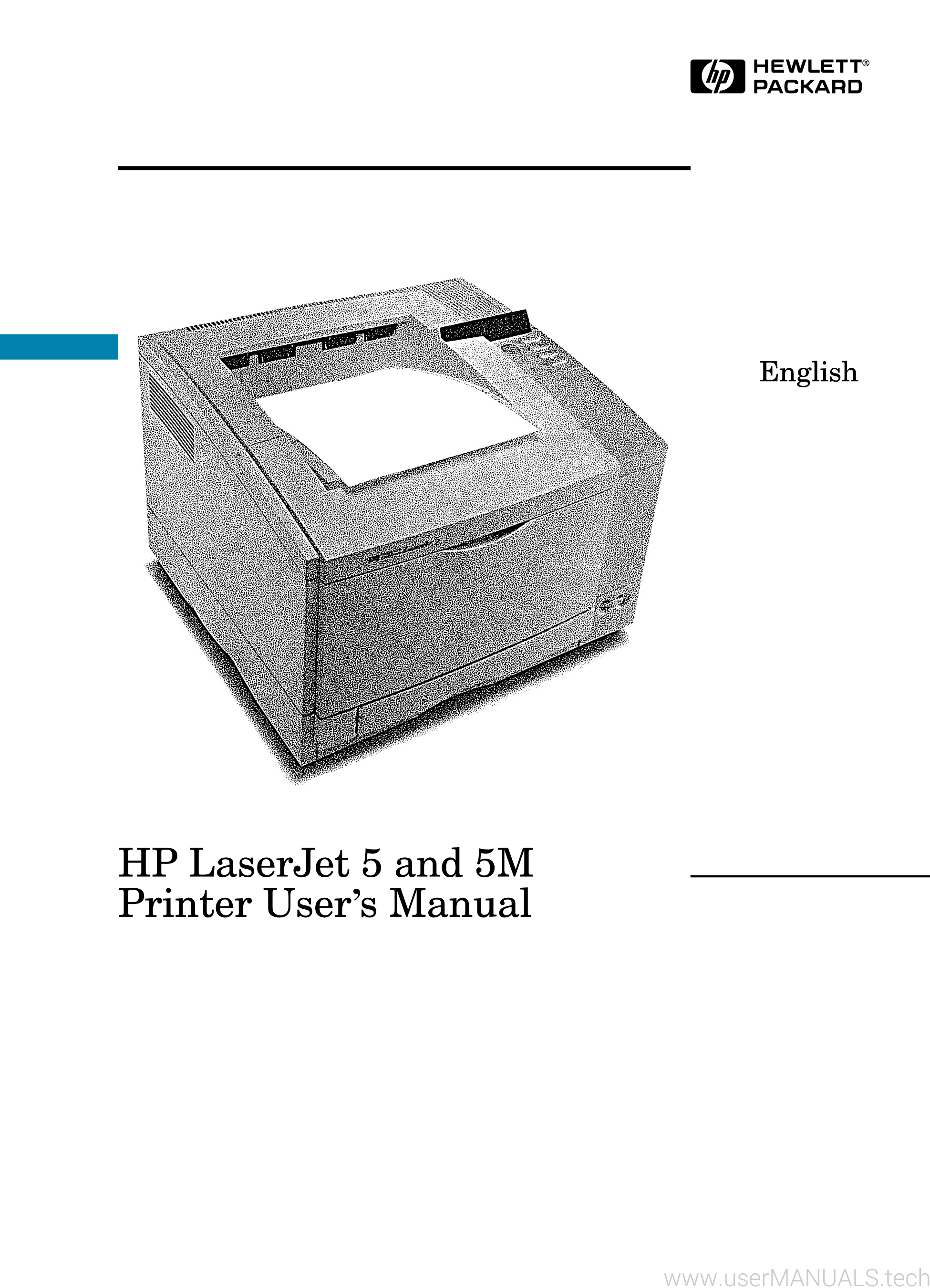 HP Laserjet 5 User Manual