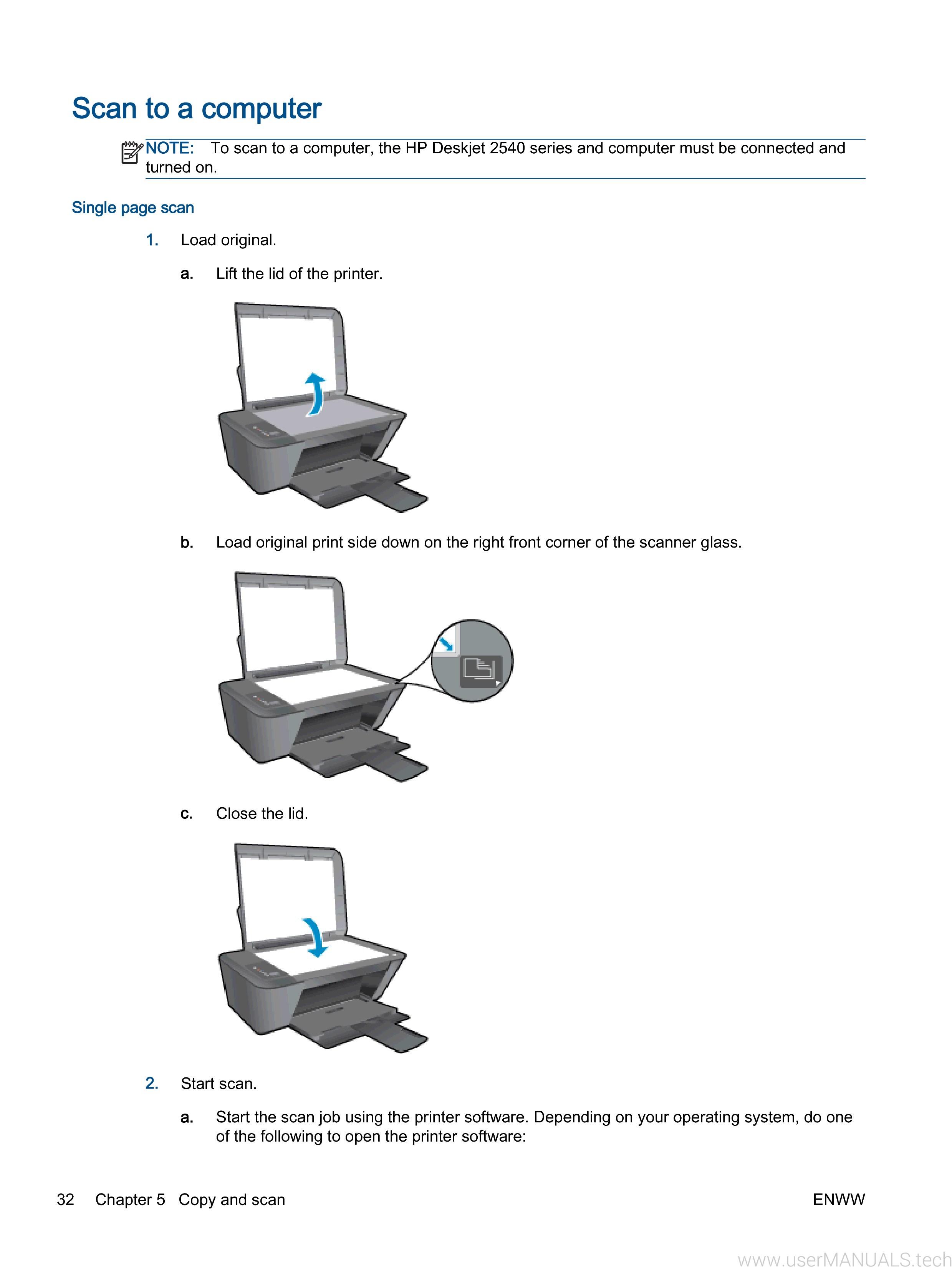 Hp deskjet 2540 как подключить по wifi