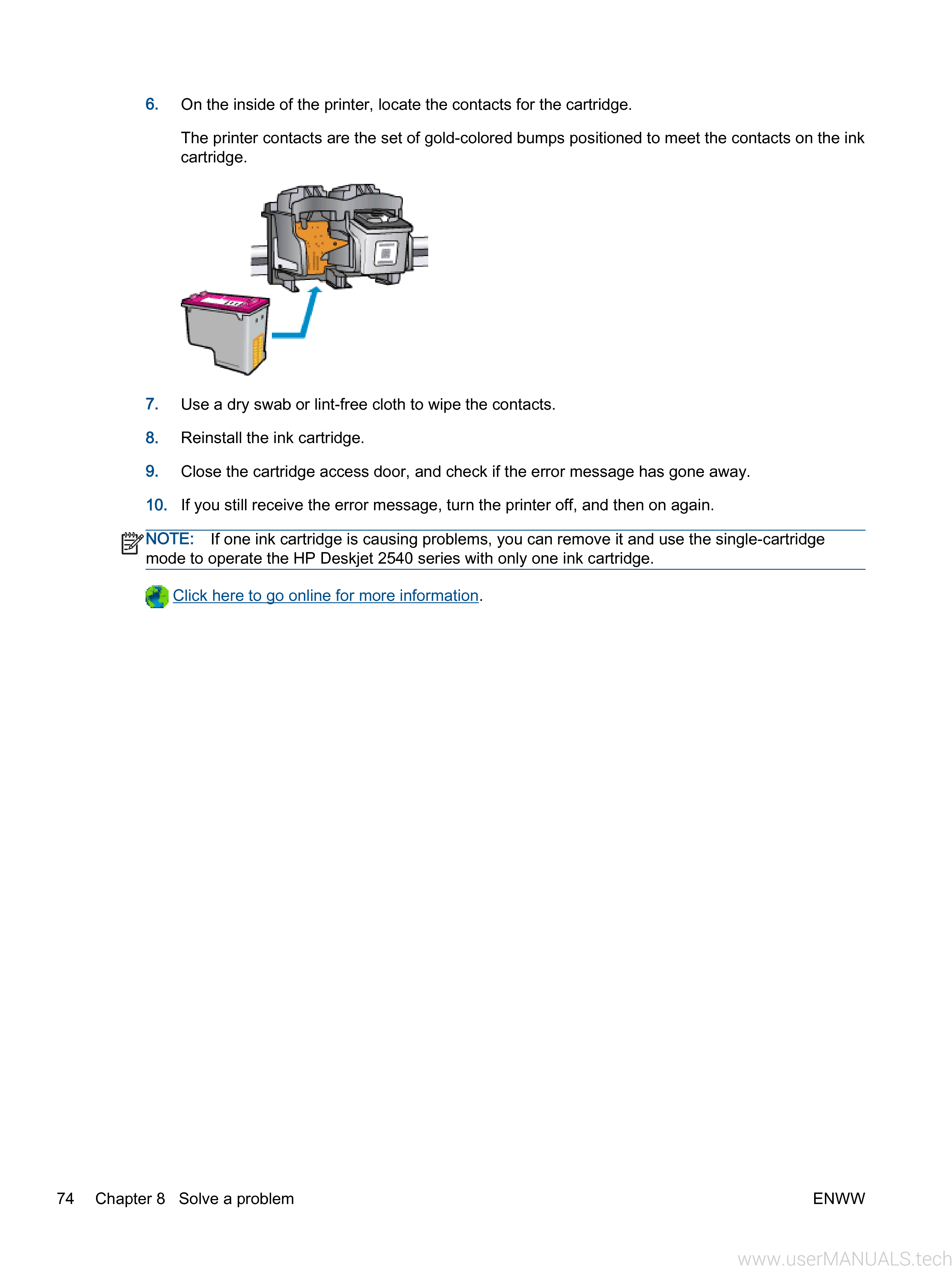 HP Deskjet 2540 User Manual, Page: 8