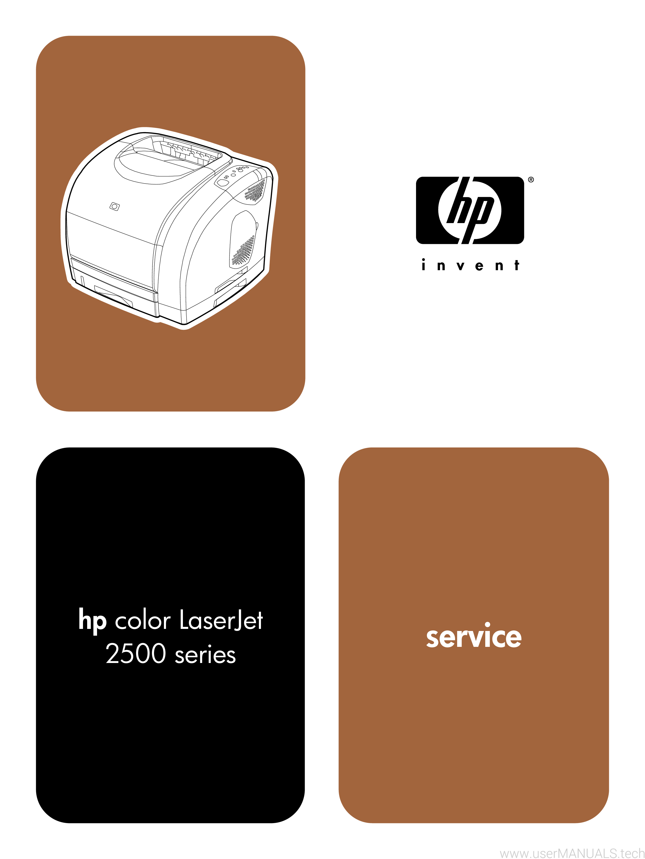 HP 2500 L Service Manual