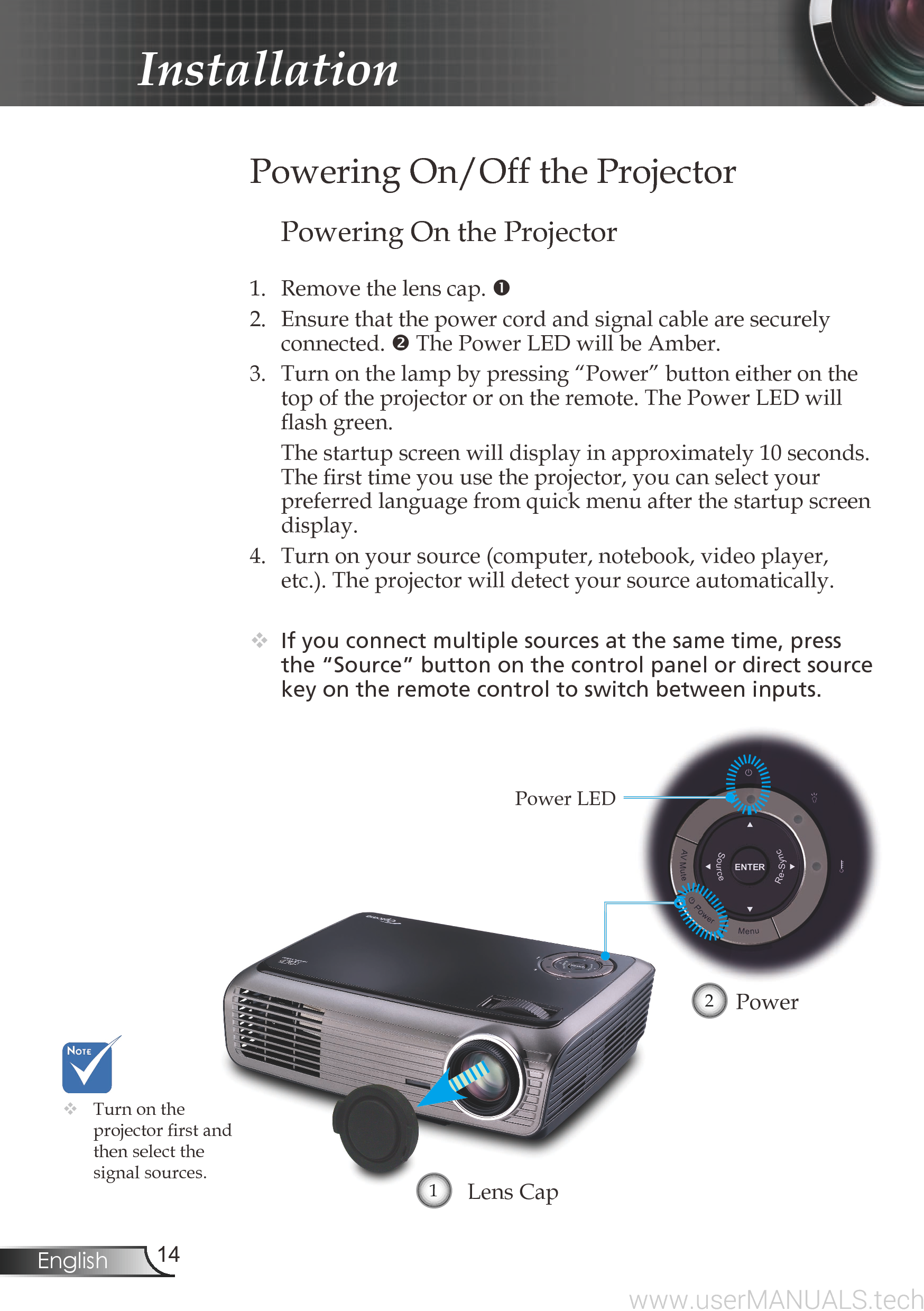 Optoma Ep721 Projector User Manual, Page: 2