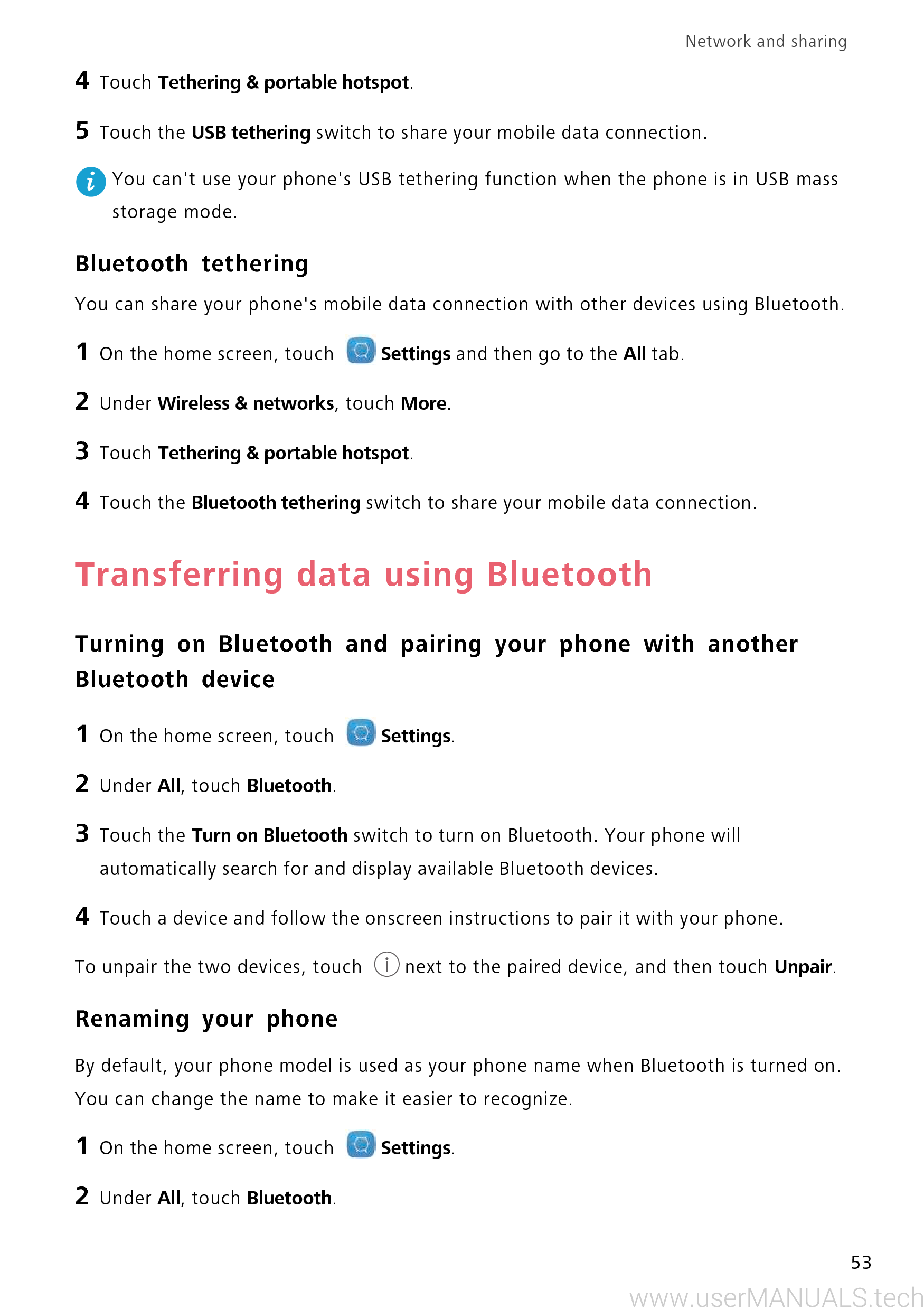 Huawei Y6 User Manual, Page: 6