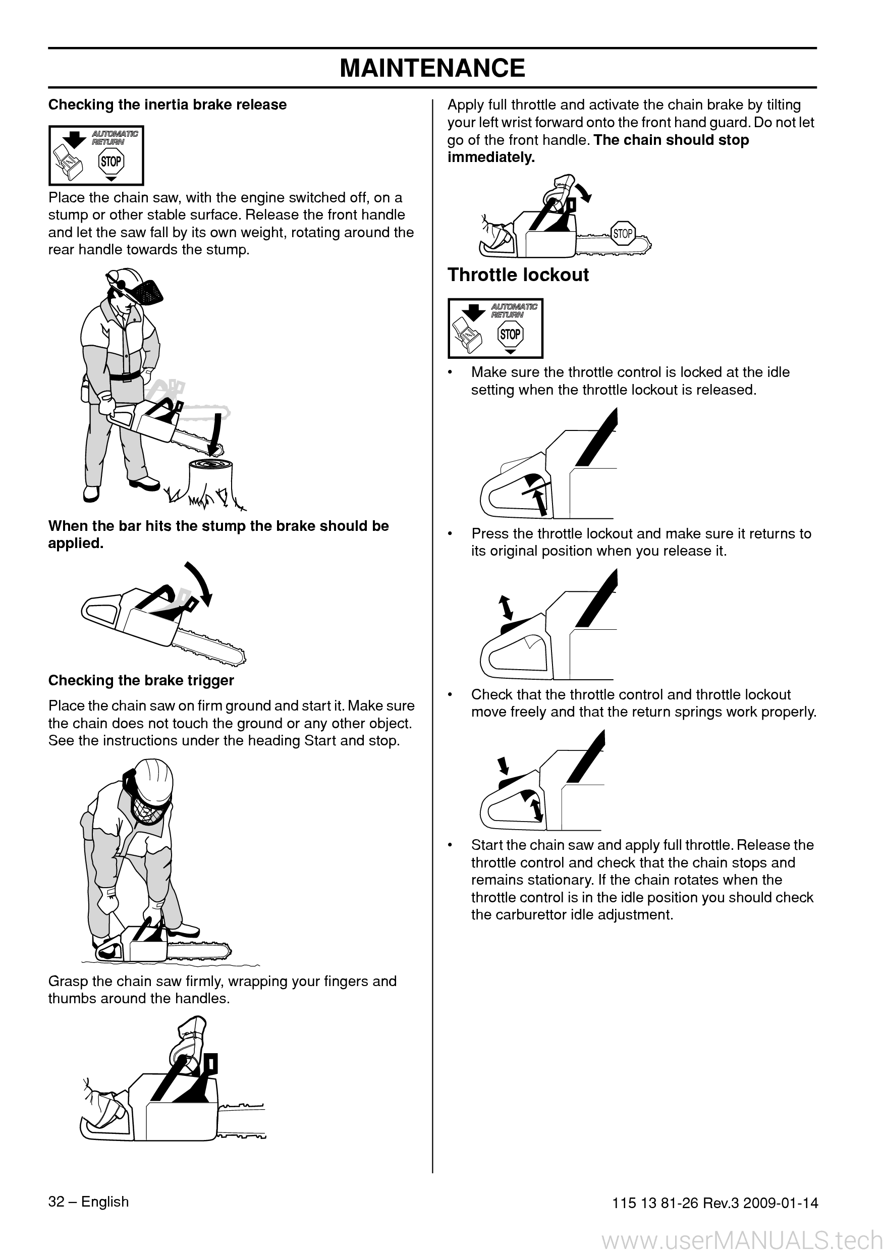 Husqvarna 450 X Torq Owners Manual, Page 4
