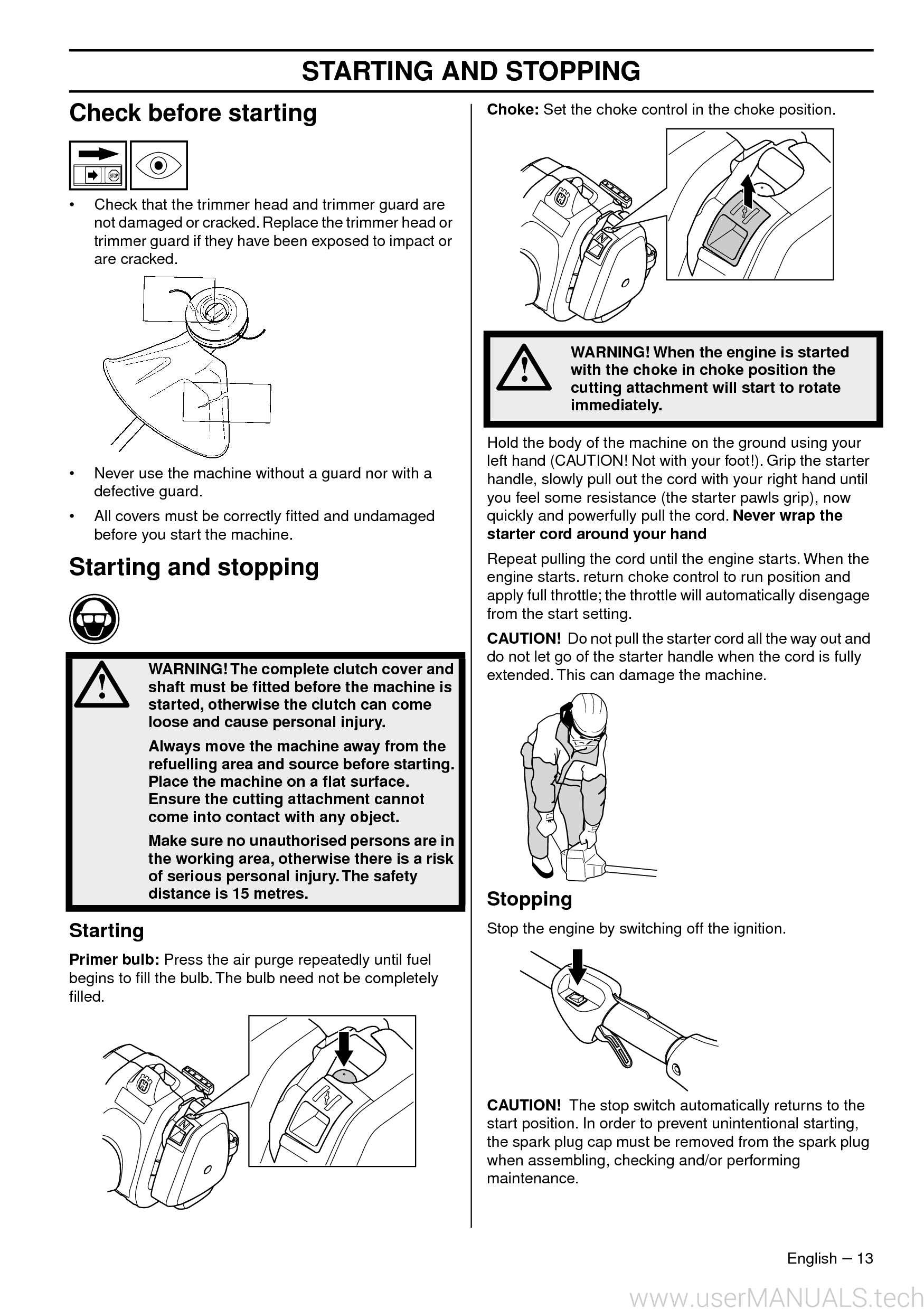 Husqvarna 122c Manual, Page: 2