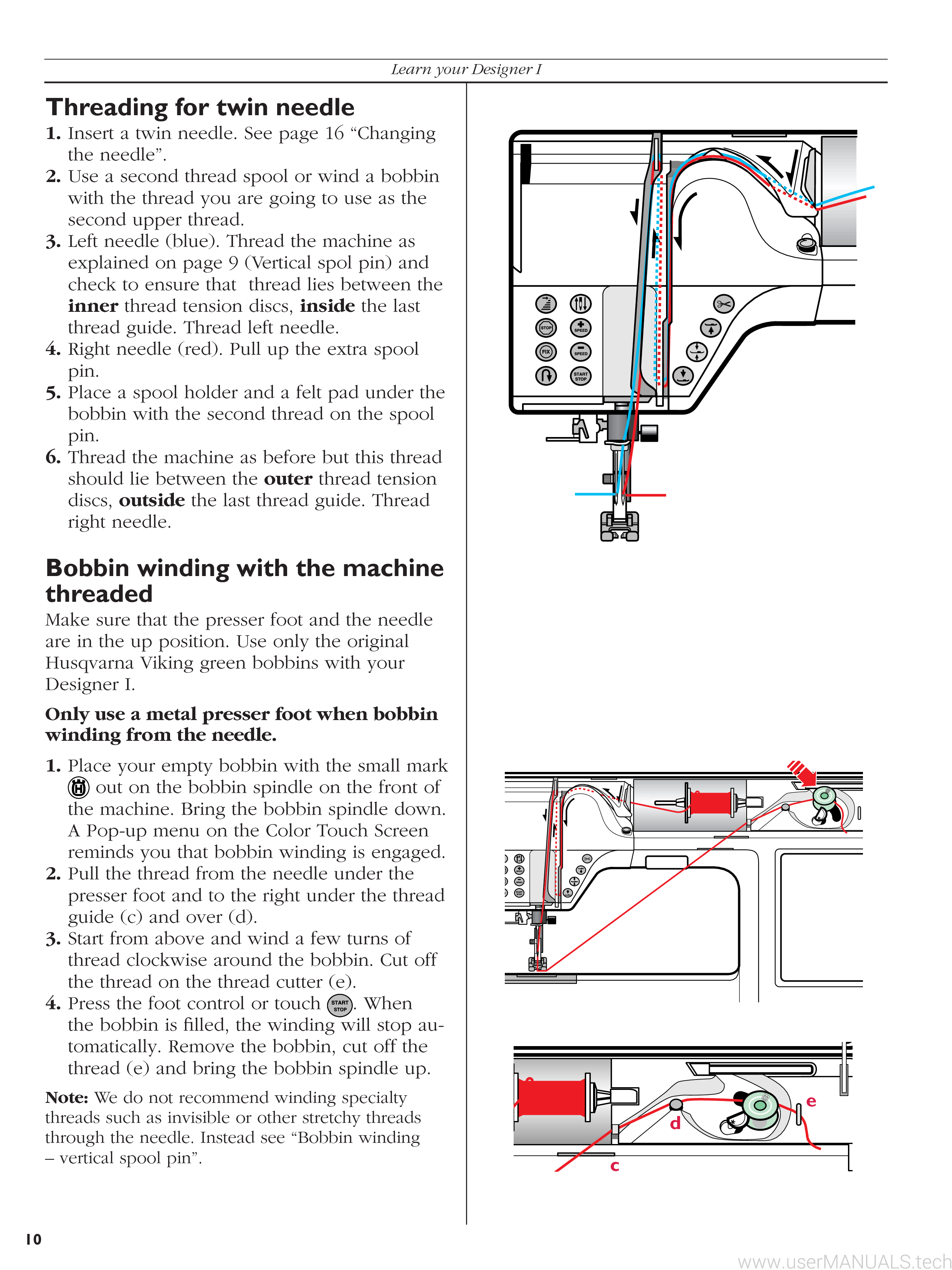 Husqvarna Designer 1 Instruction Manual