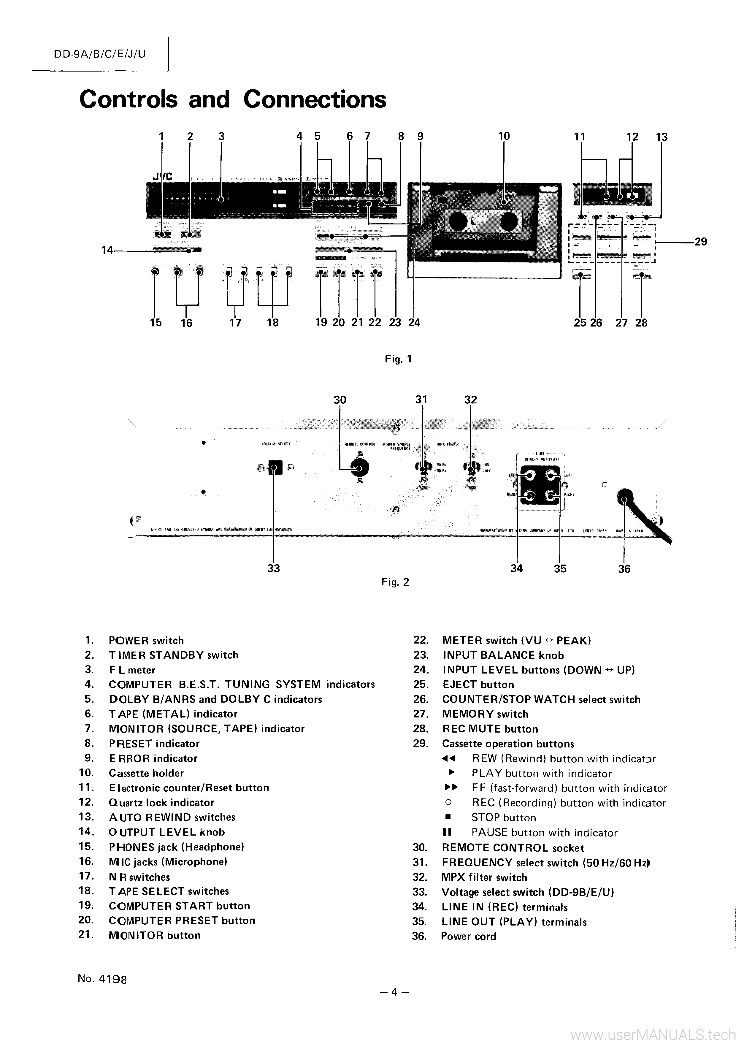 JVC Dd-9 Service Manual