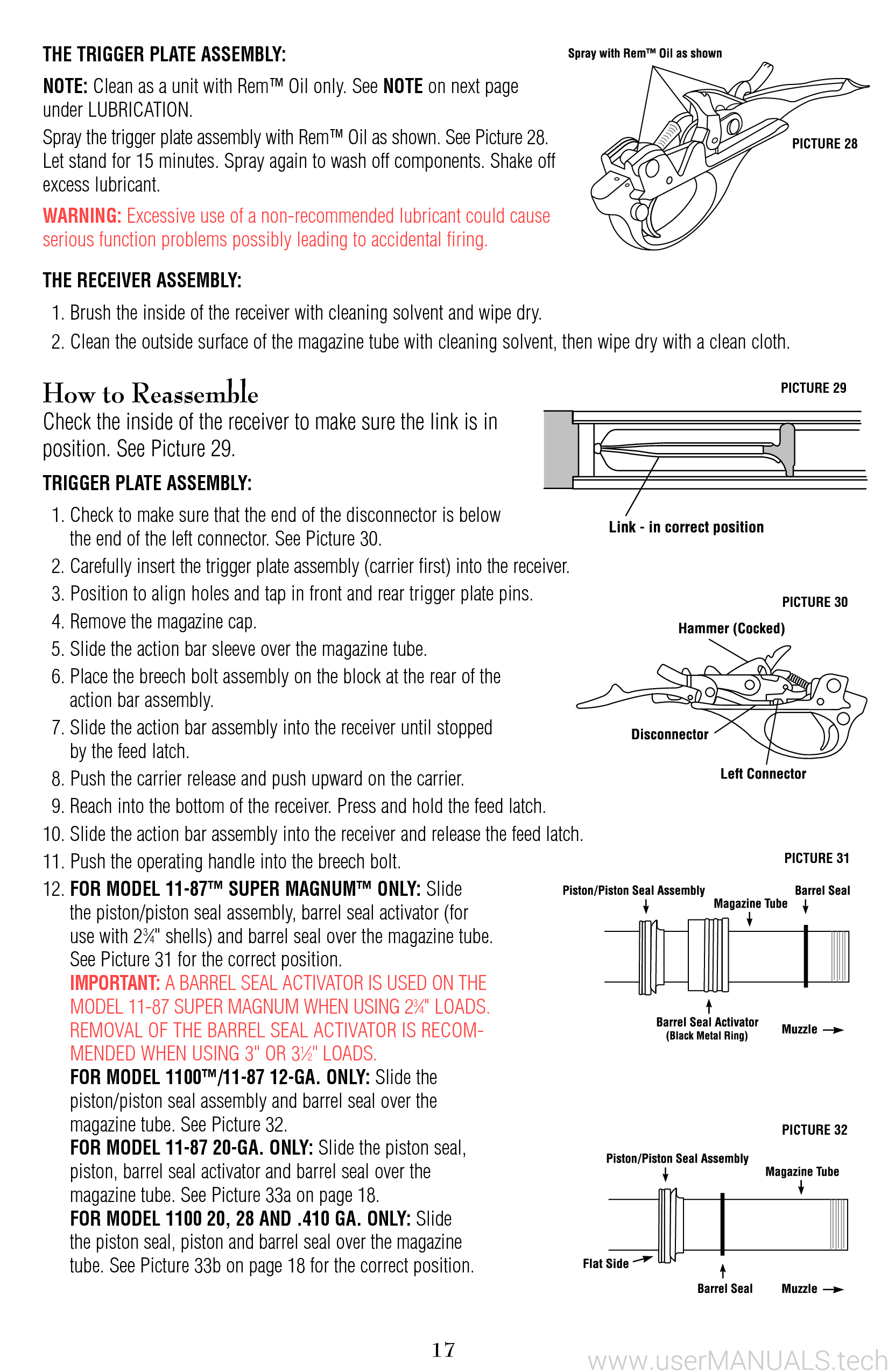 Remington 1100 Schematic - ckxlmvs