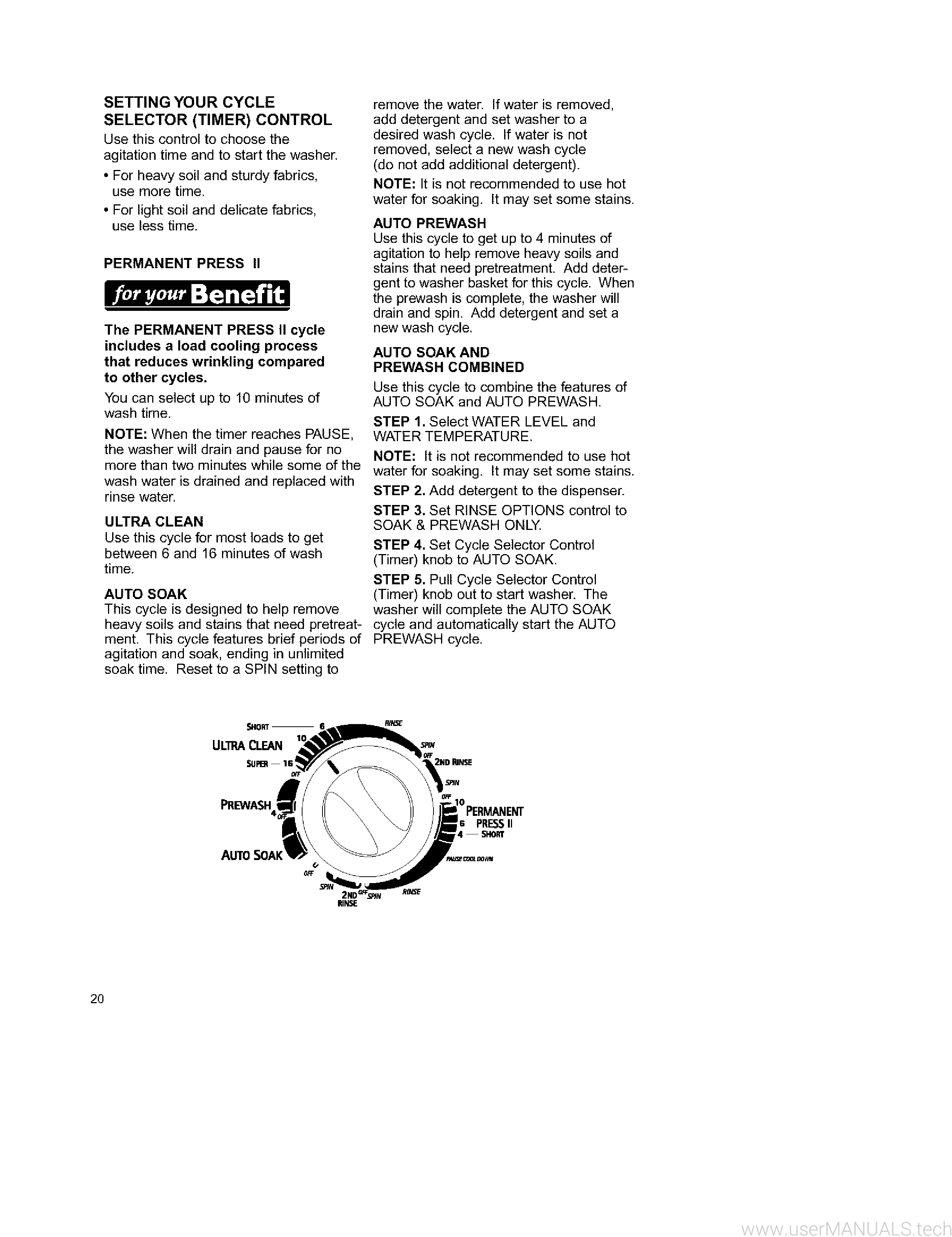 Kenmore Smart Heat Quiet Pak 9 Owners Manual, Page 2