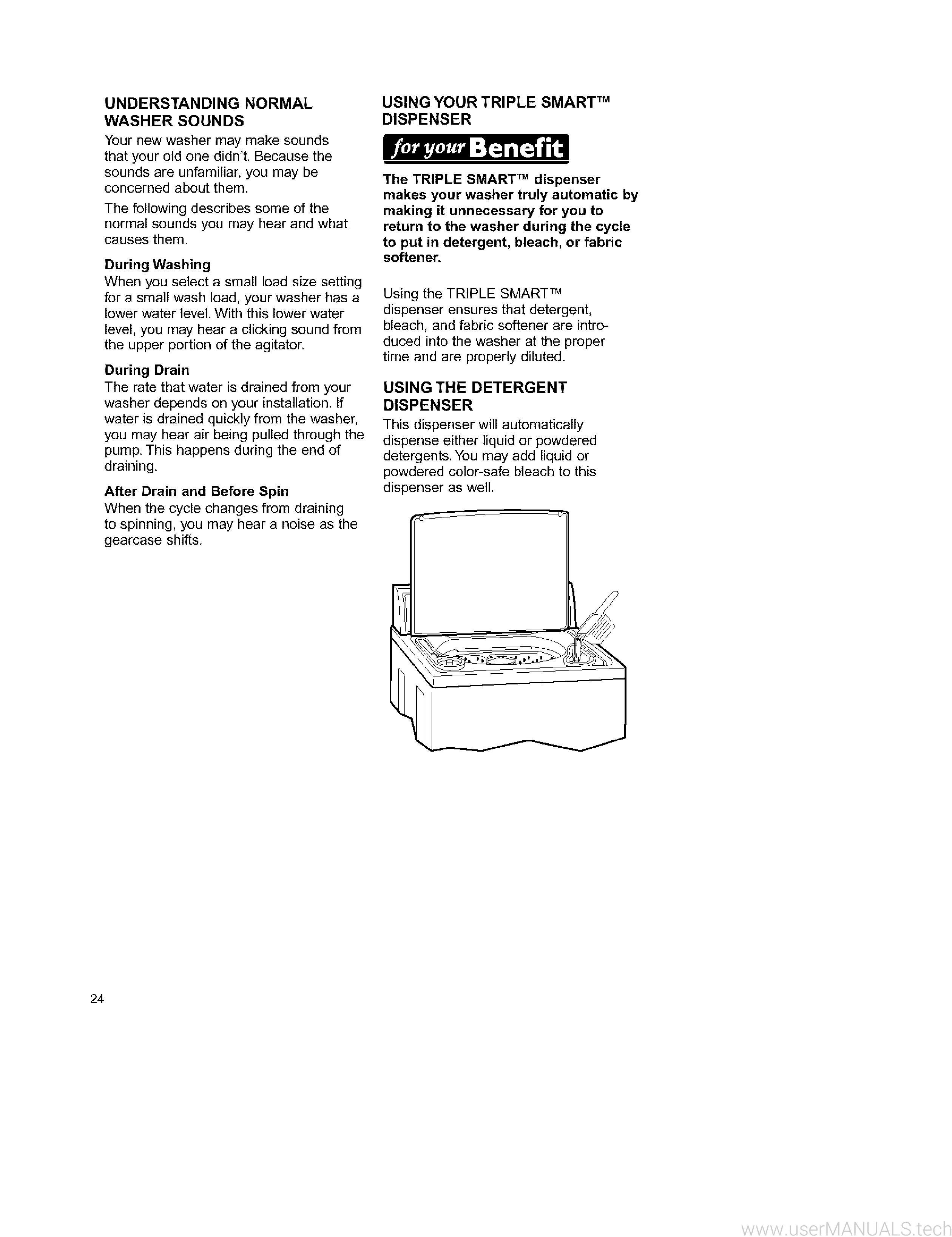 Kenmore Smart Heat Quiet Pak 9 Owners Manual, Page 3