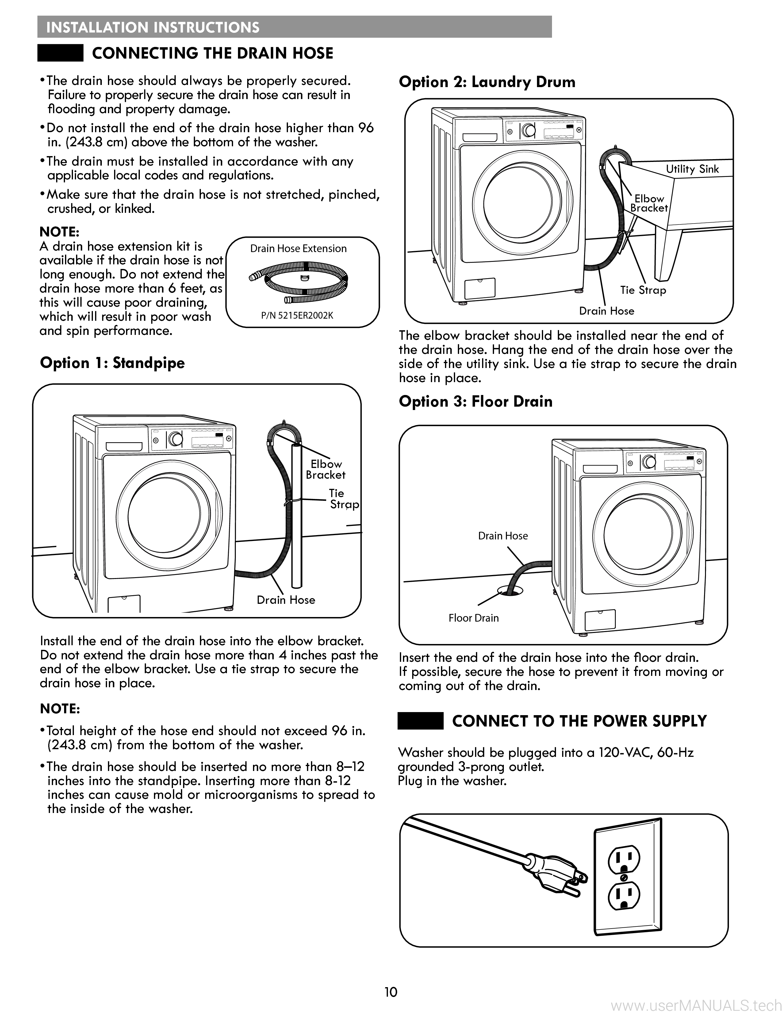 Kenmore Elite Automatic Washer User Manual