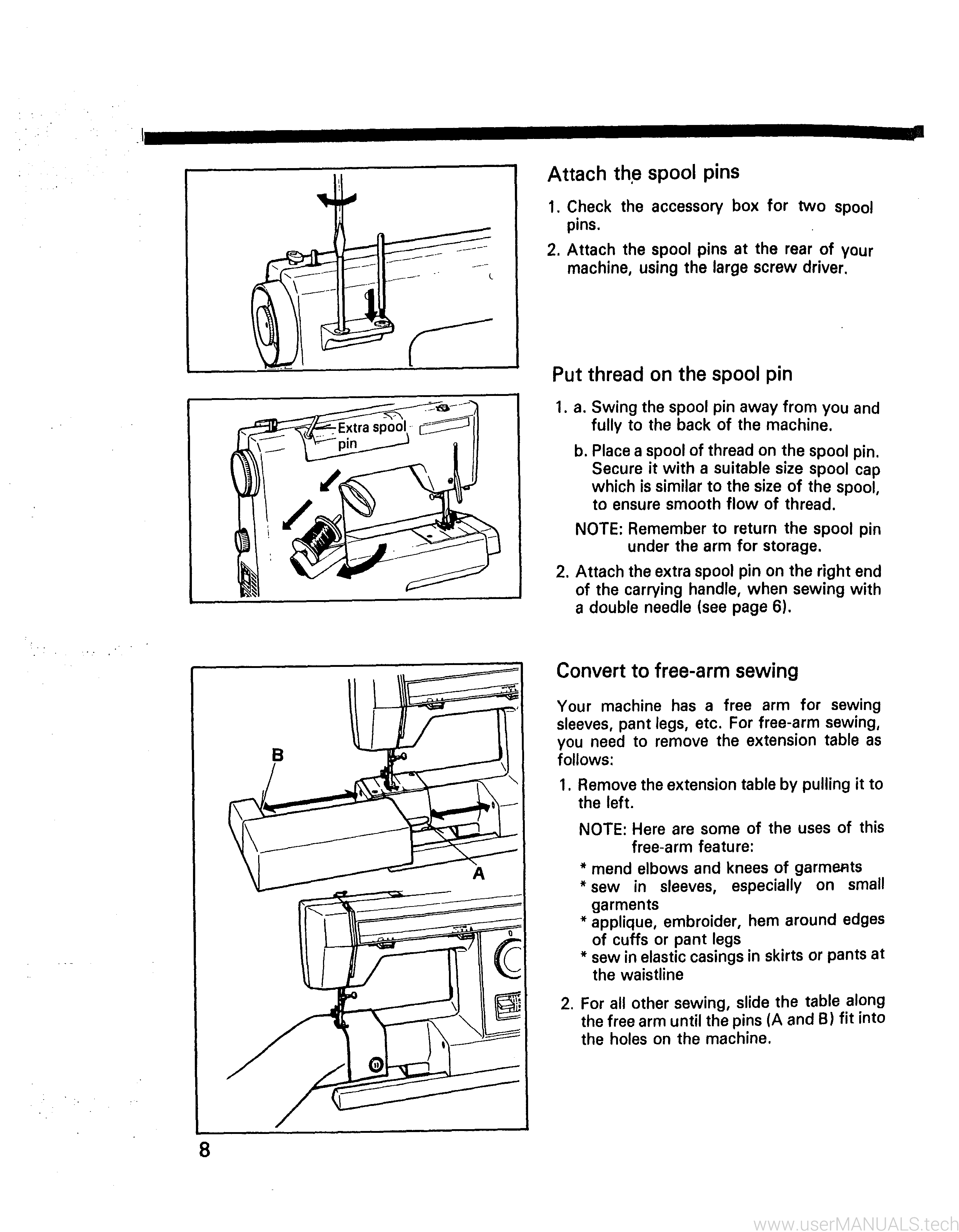 Kenmore 8 Stitch Sewing Machine Manual