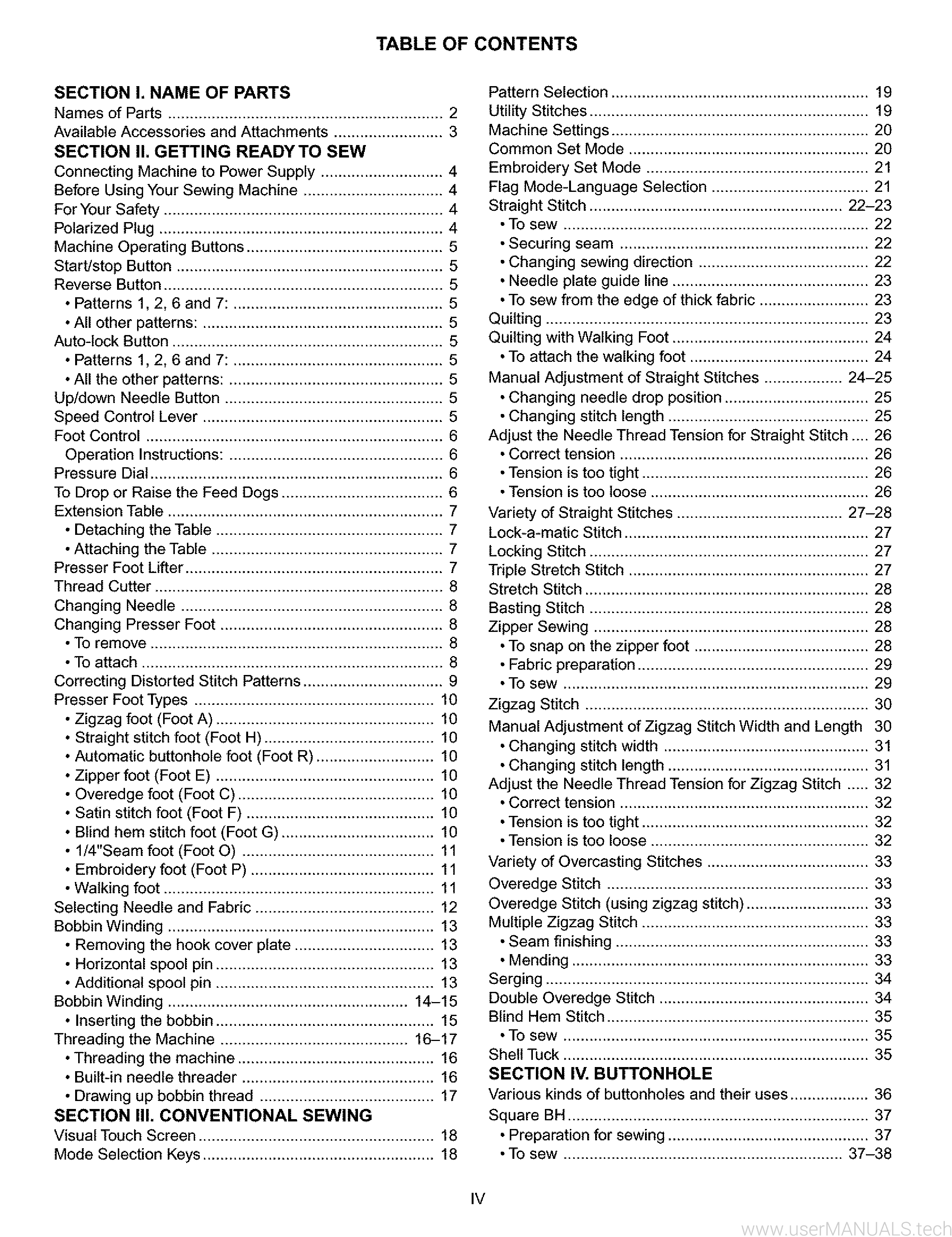 Kenmore Elite Ergo 3 Manual